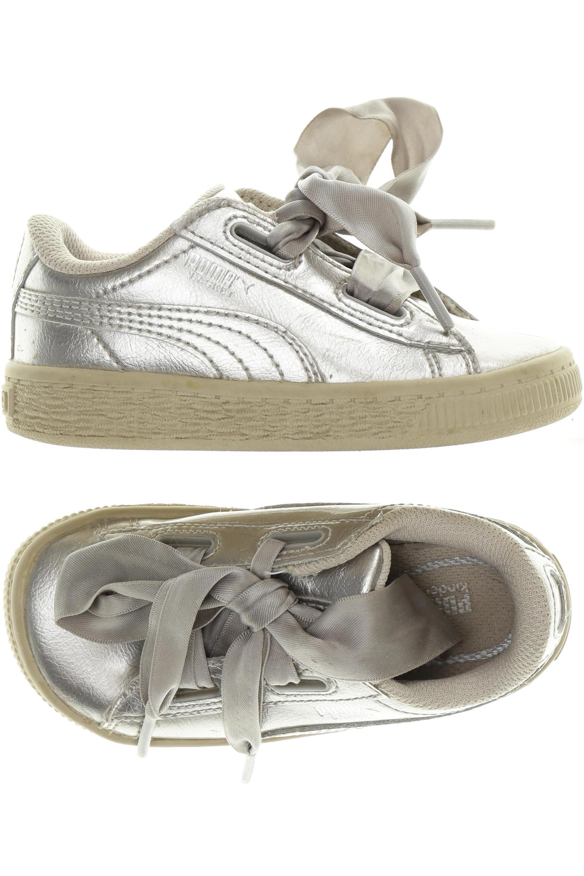 

Puma Mädchen Kinderschuhe, silber, Gr. 23