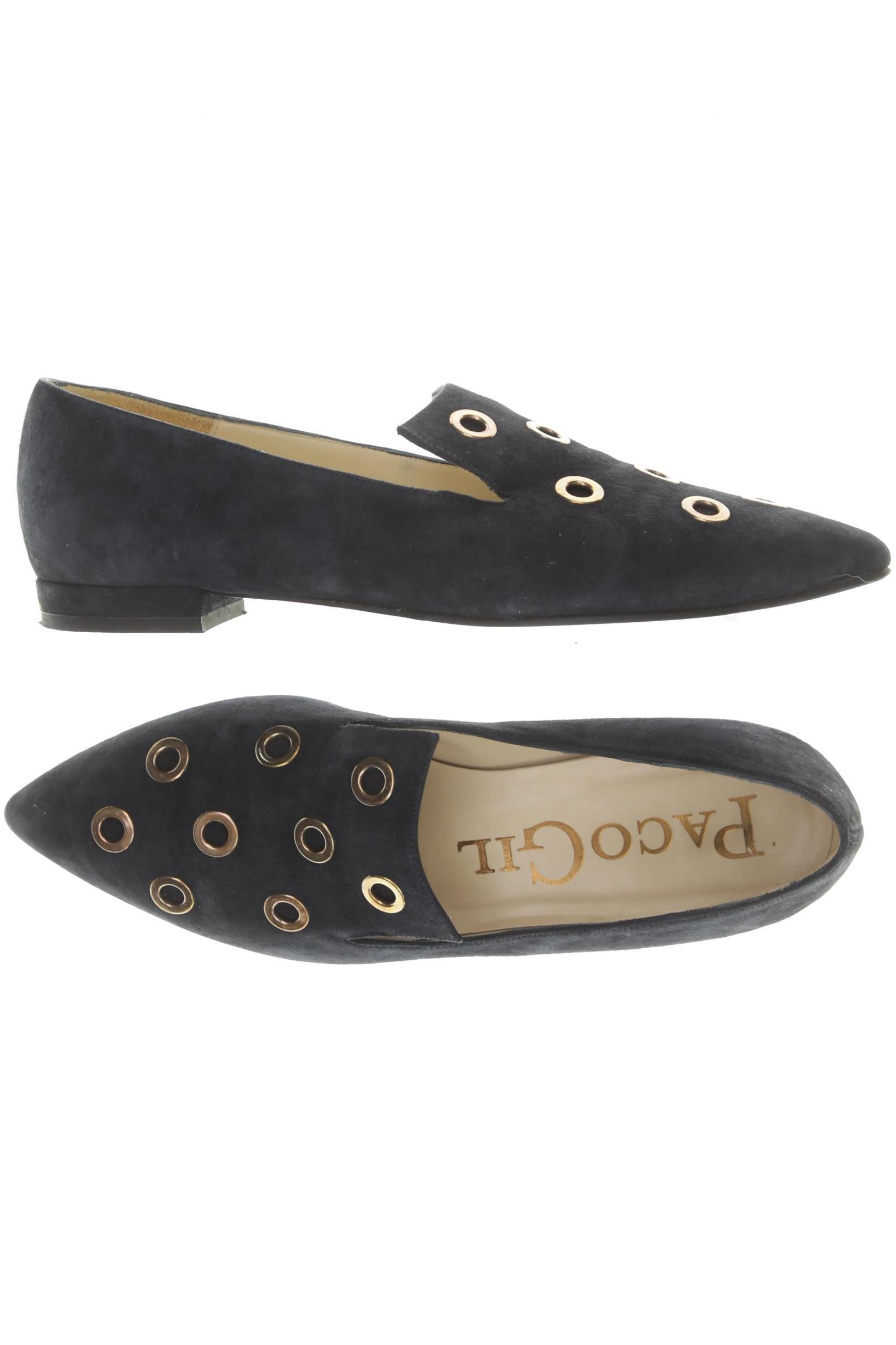 

Paco Gil Damen Halbschuh, blau, Gr. 38