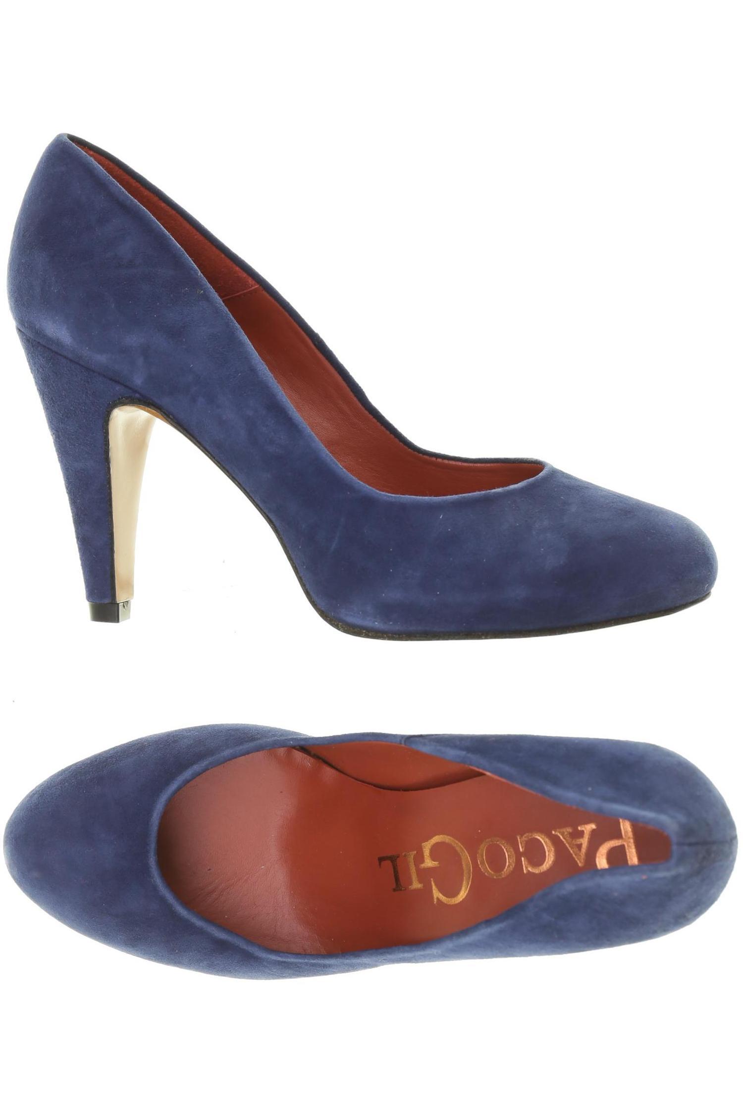 

Paco Gil Damen Pumps, blau, Gr. 36