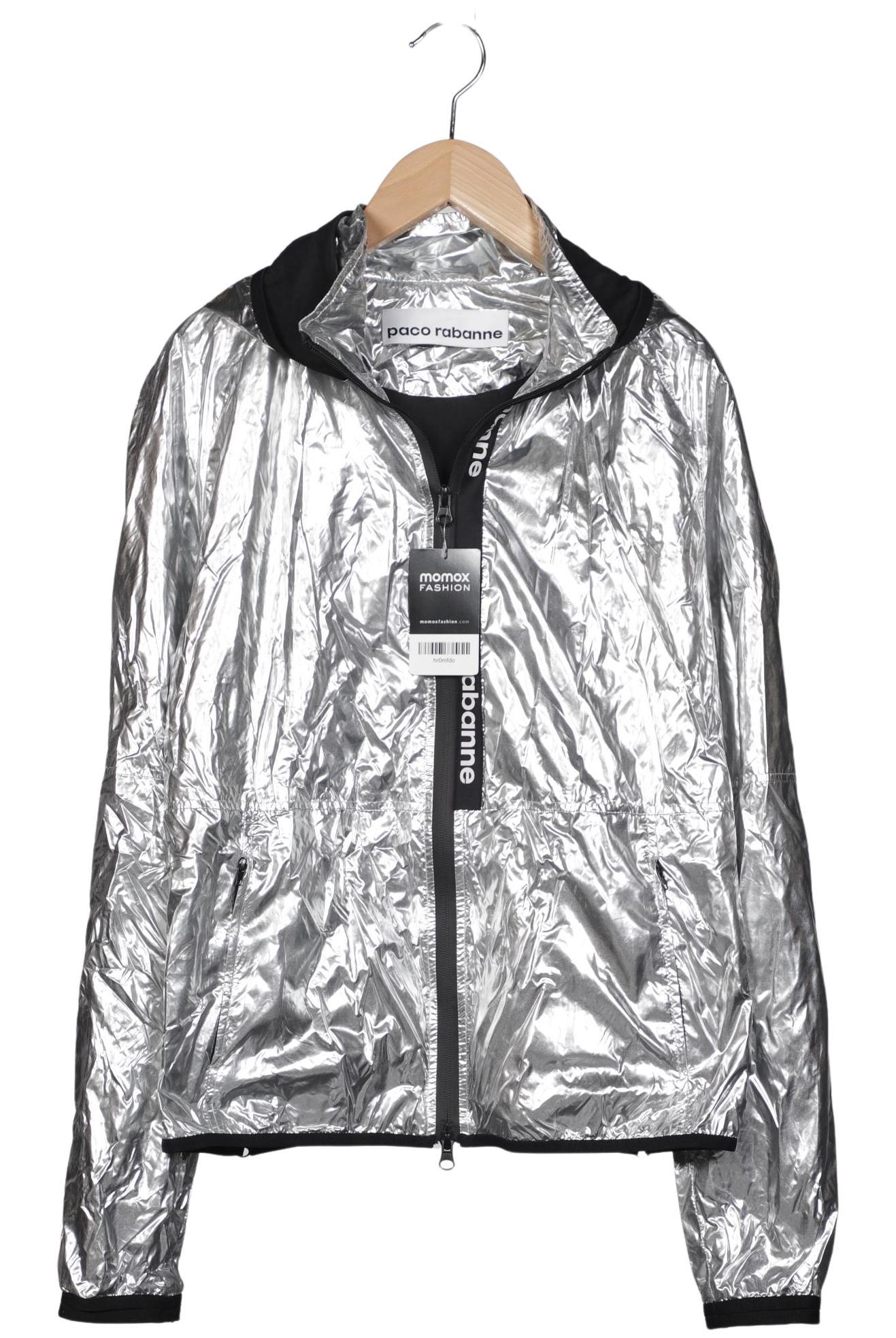 

Paco Rabanne Damen Jacke, silber, Gr. 36
