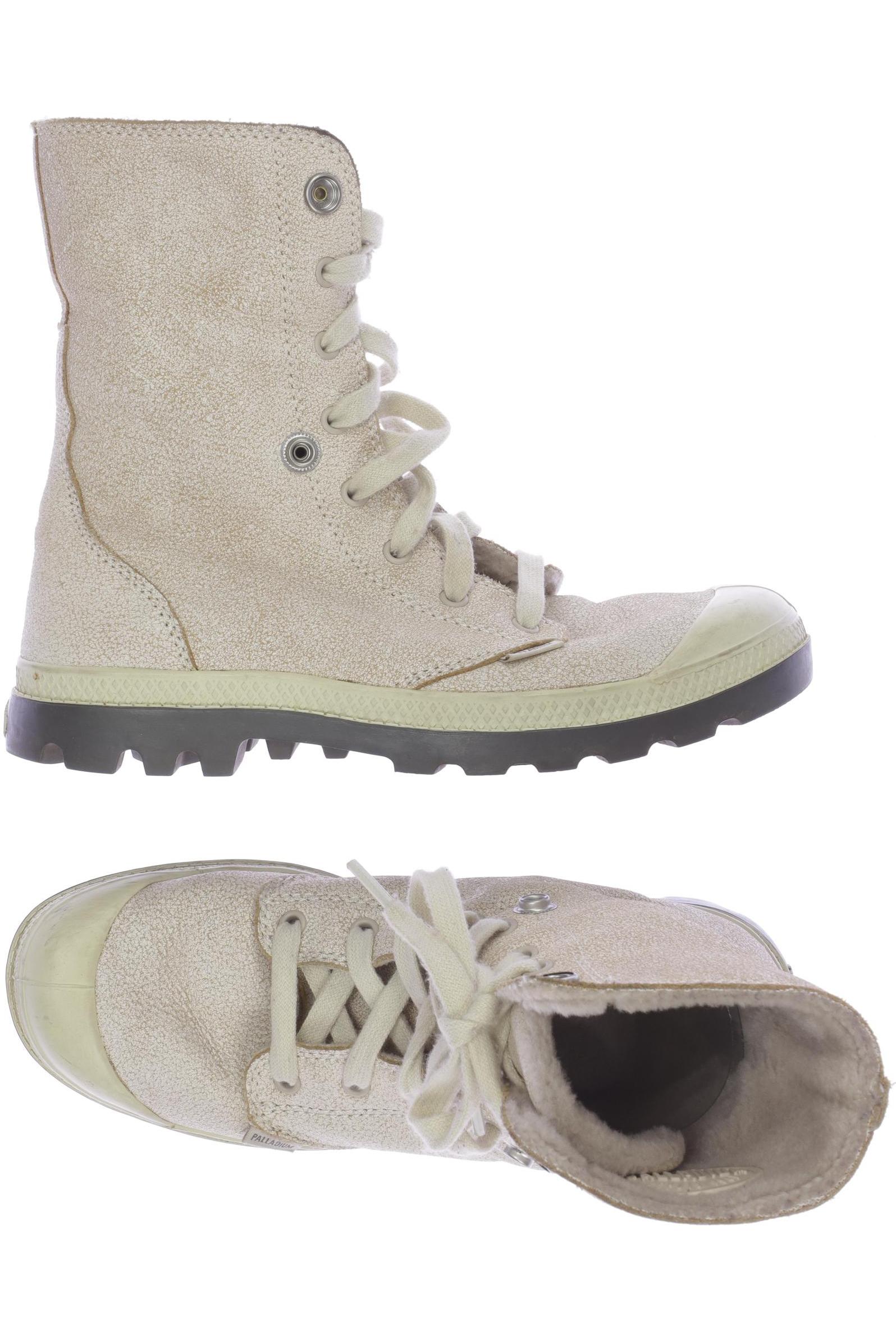 

Palladium Damen Stiefelette, cremeweiß, Gr. 40
