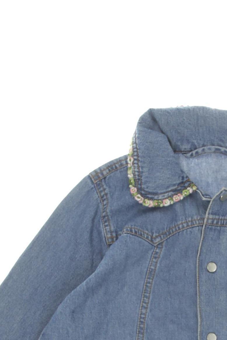 Thumbnail - Pampolina Mädchen Jacke, blau, Gr. 92