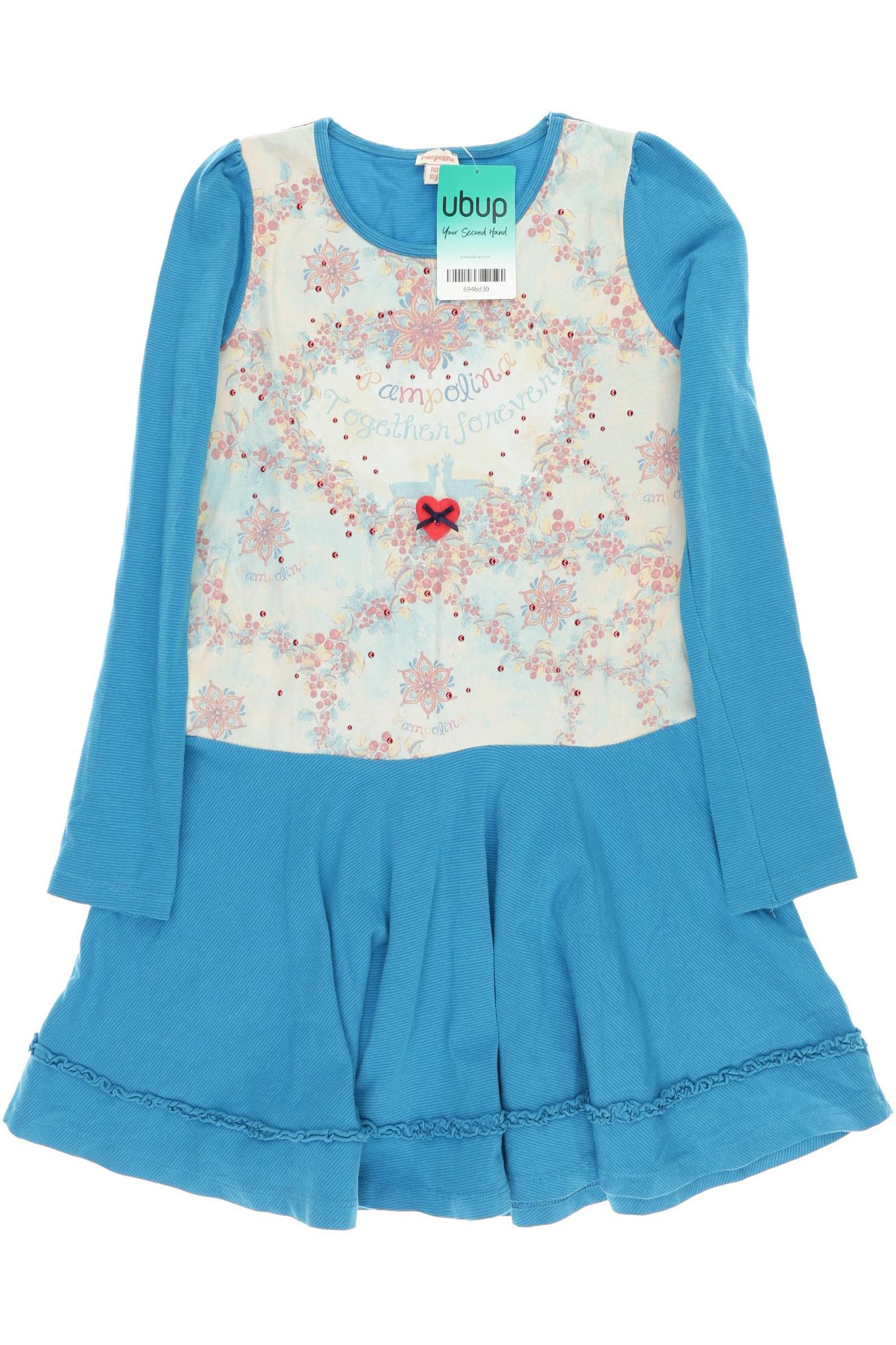 

Pampolina Mädchen Kleid, blau, Gr. 140