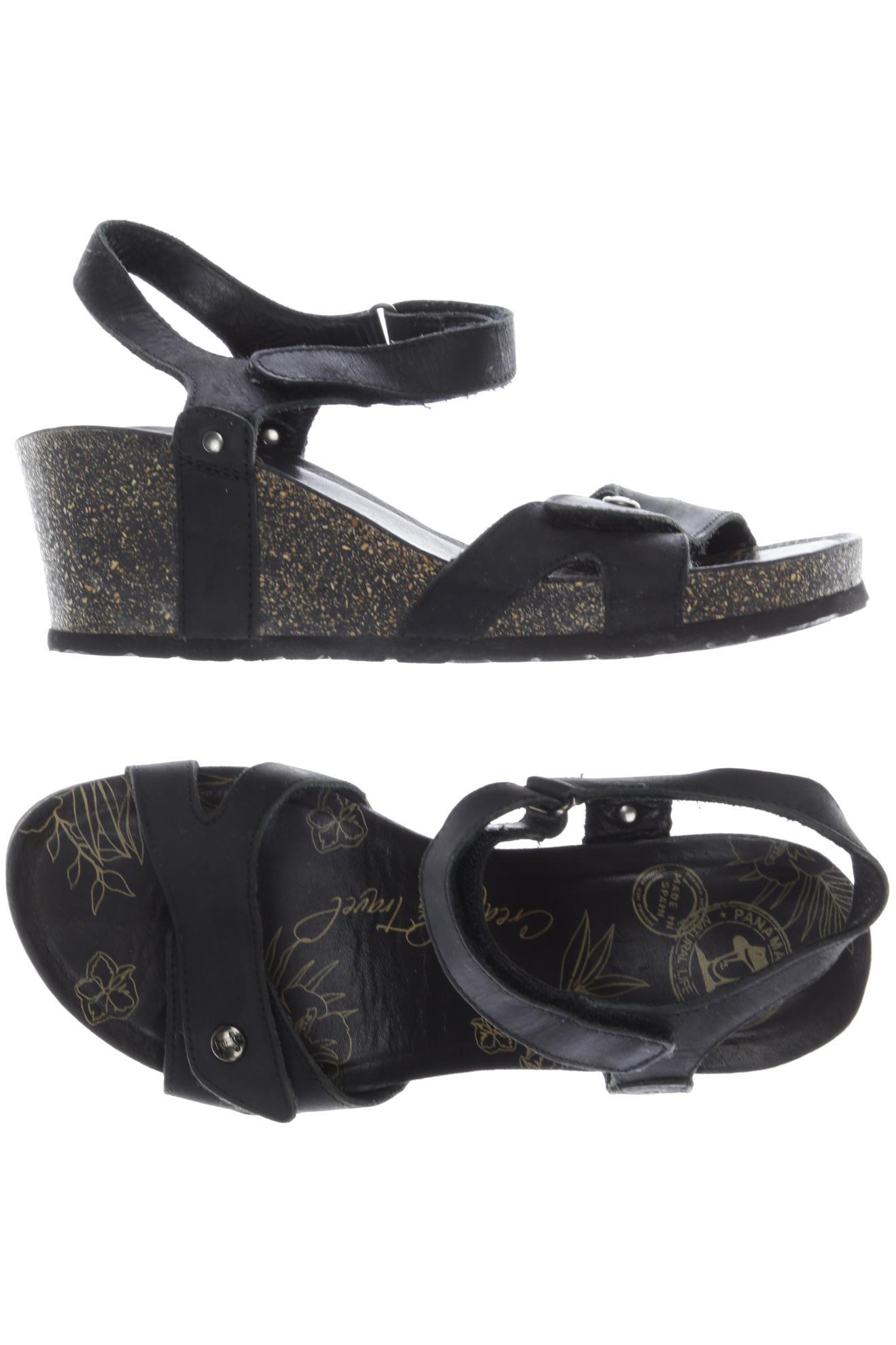 

Panama Jack Damen Sandale, schwarz, Gr. 36