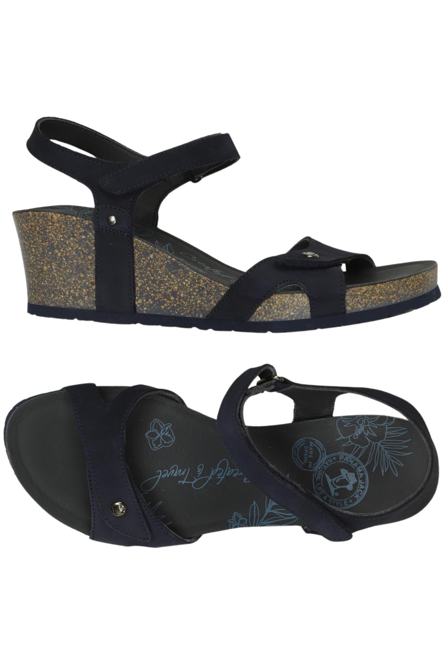 

Panama Jack Damen Sandale, marineblau, Gr. 40