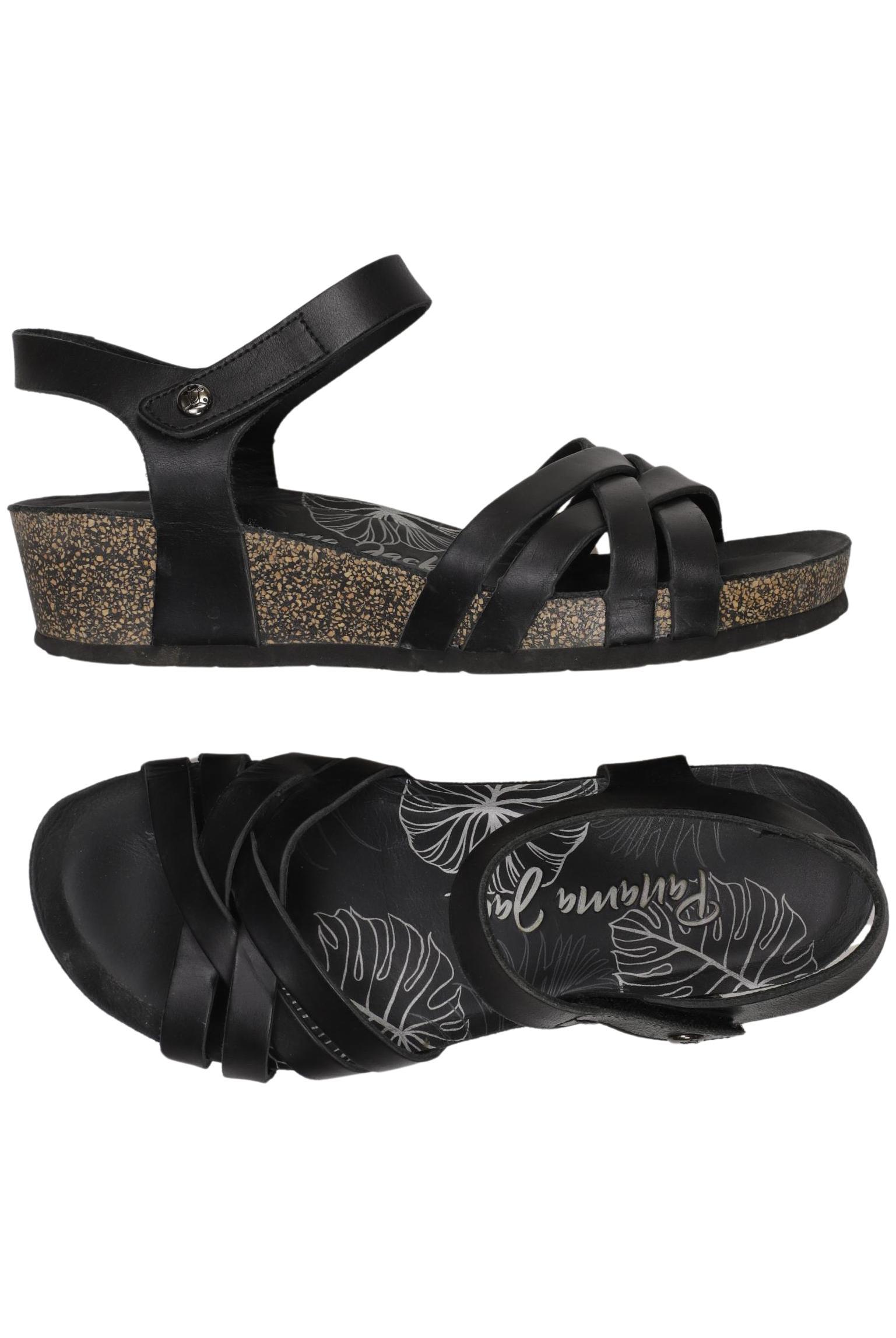 

Panama Jack Damen Sandale, schwarz, Gr. 37