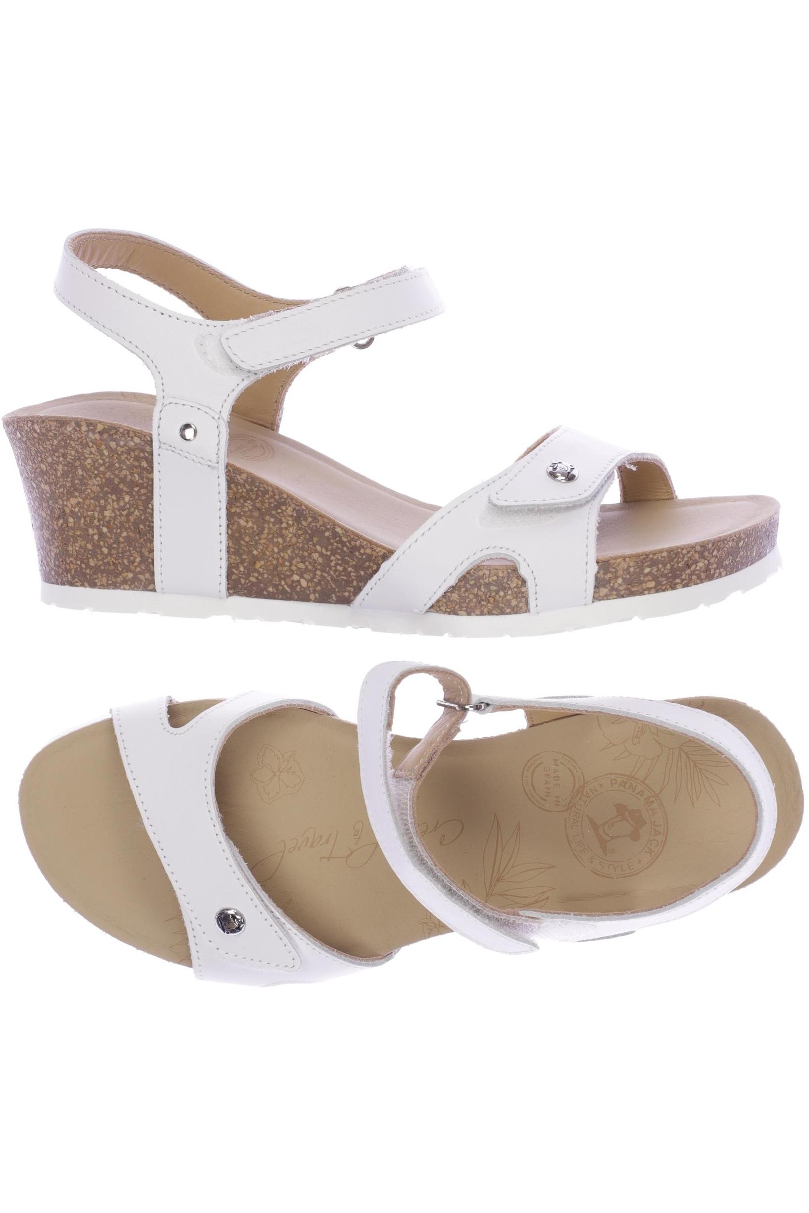 

Panama Jack Damen Sandale, weiß, Gr. 38