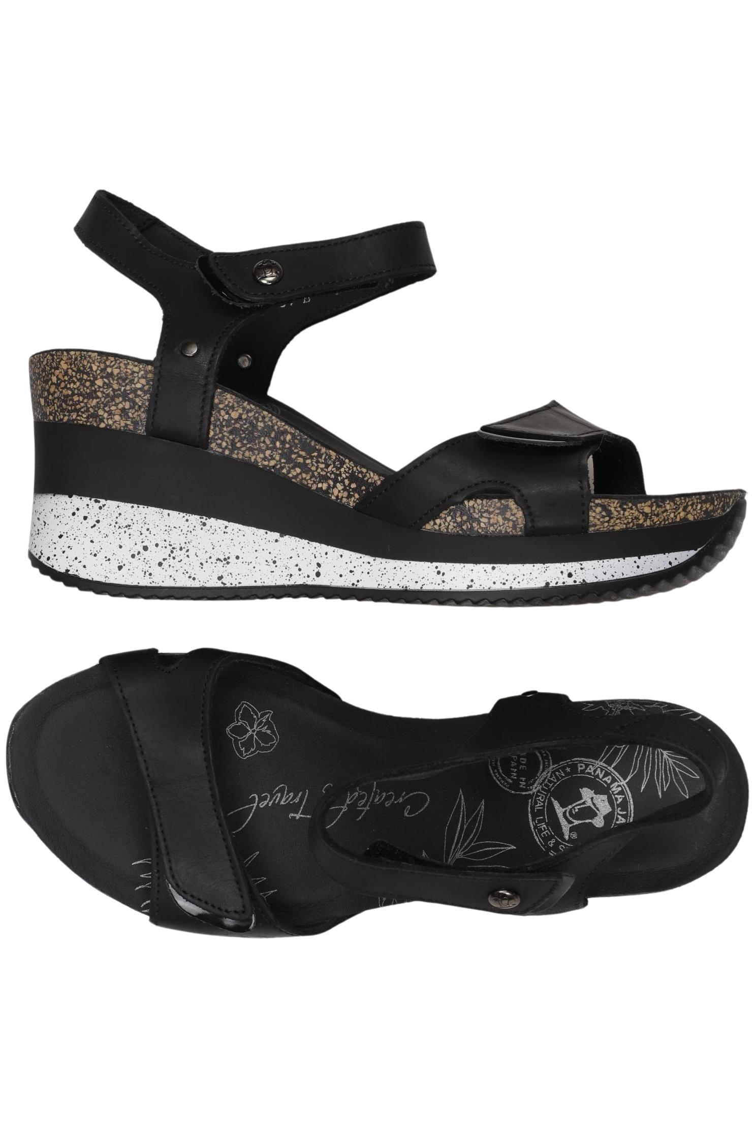 

Panama Jack Damen Sandale, schwarz, Gr. 37