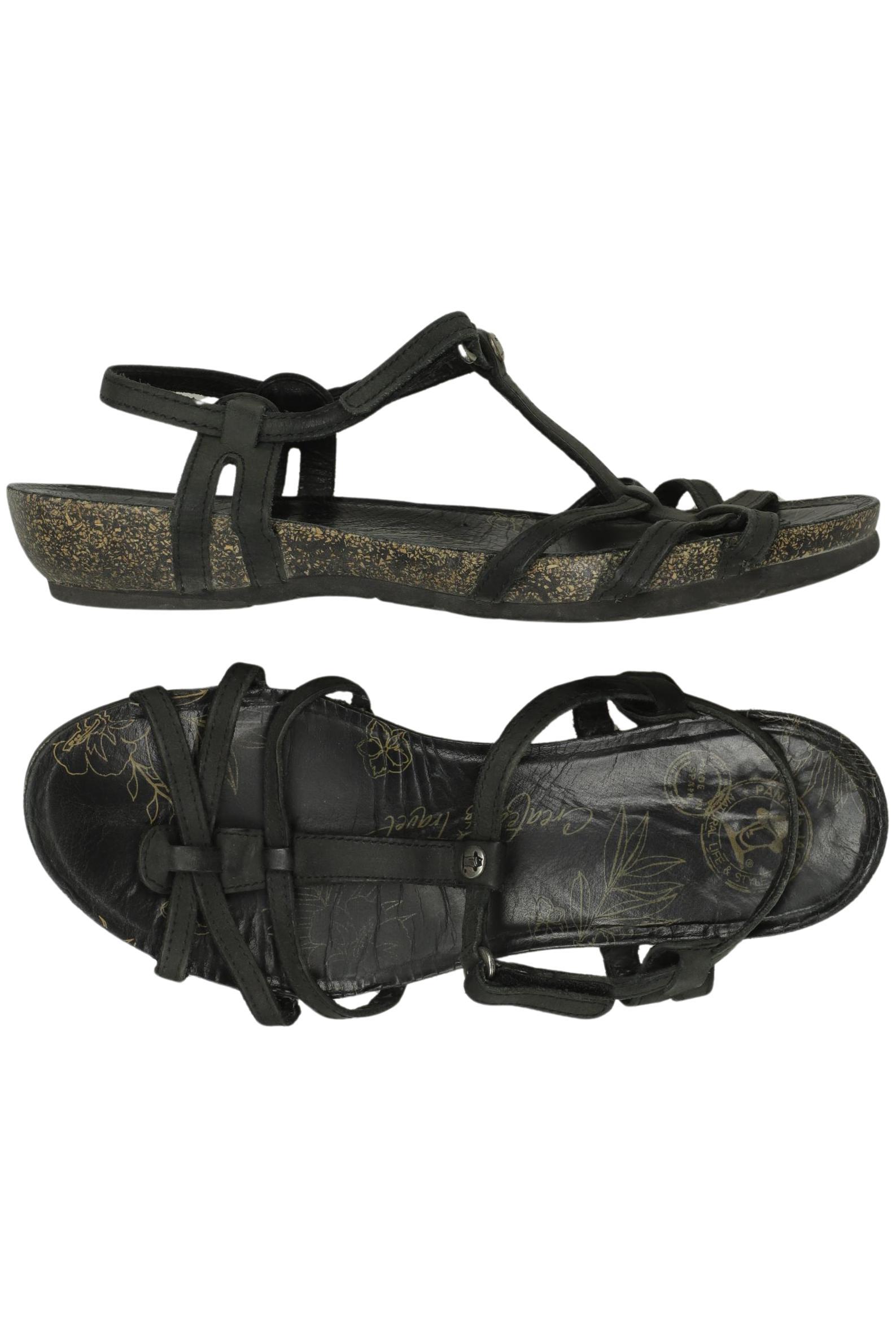 

Panama Jack Damen Sandale, schwarz, Gr. 39