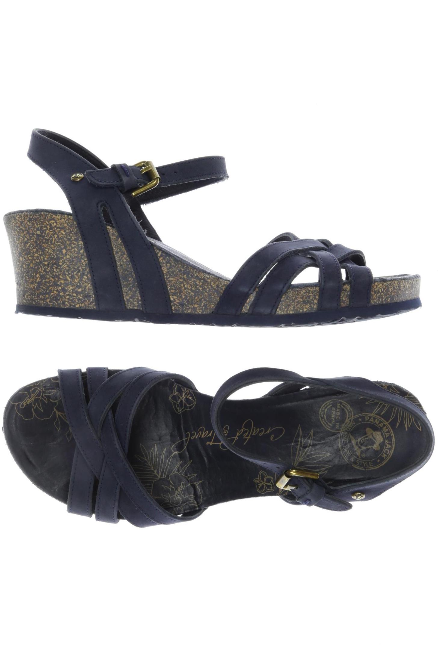 

Panama Jack Damen Sandale, marineblau, Gr. 40