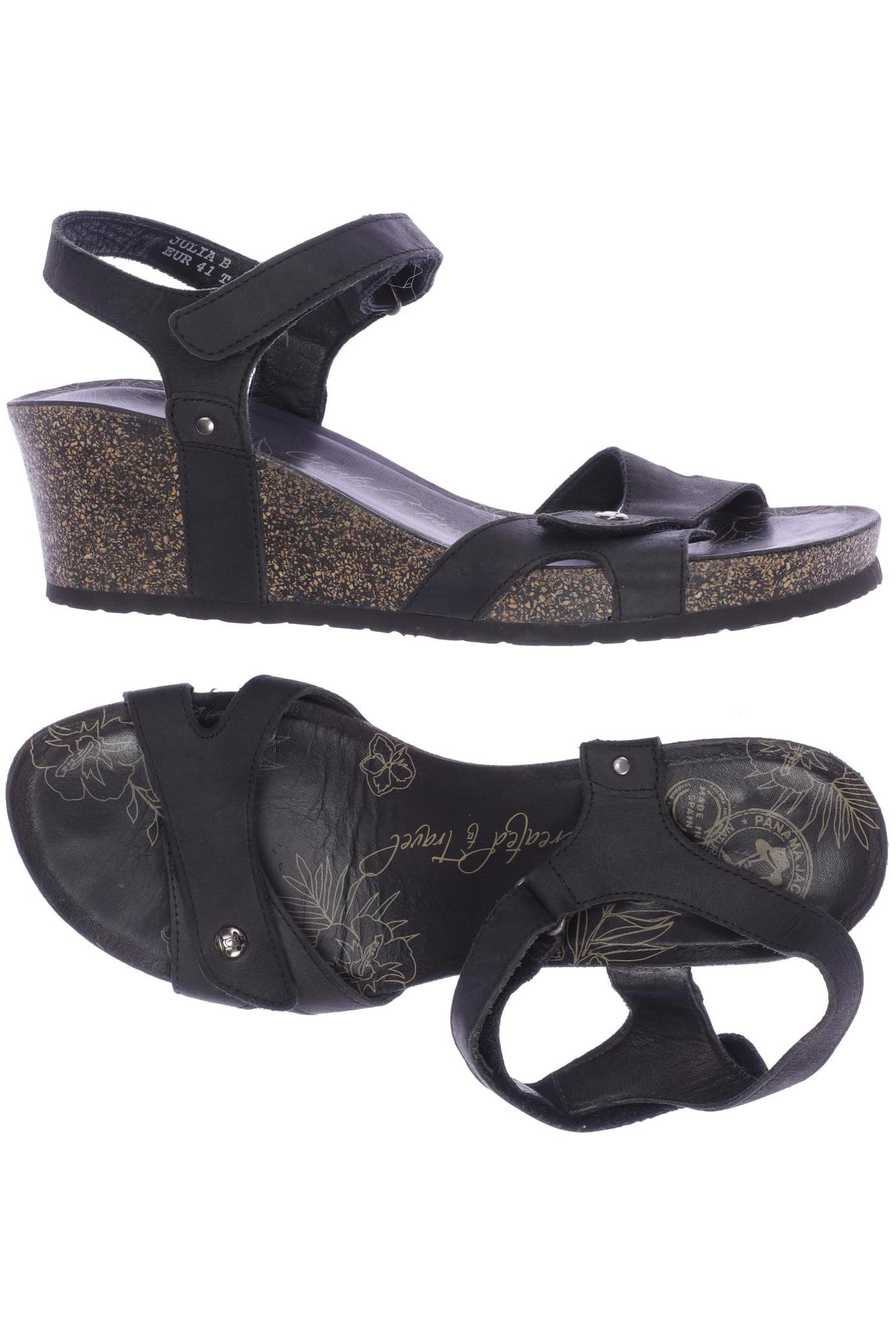 

Panama Jack Damen Sandale, schwarz, Gr. 41