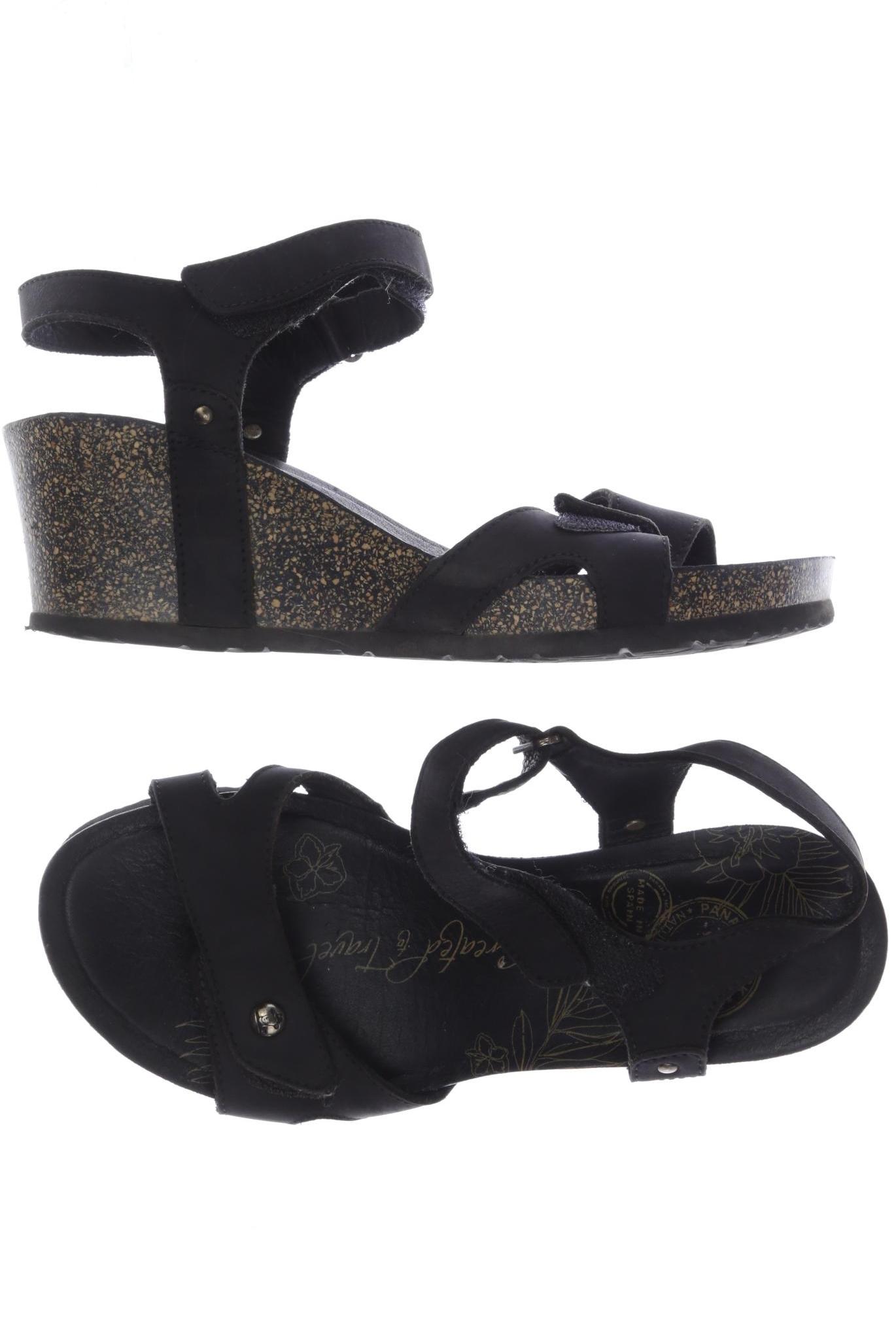 

Panama Jack Damen Sandale, schwarz, Gr. 36
