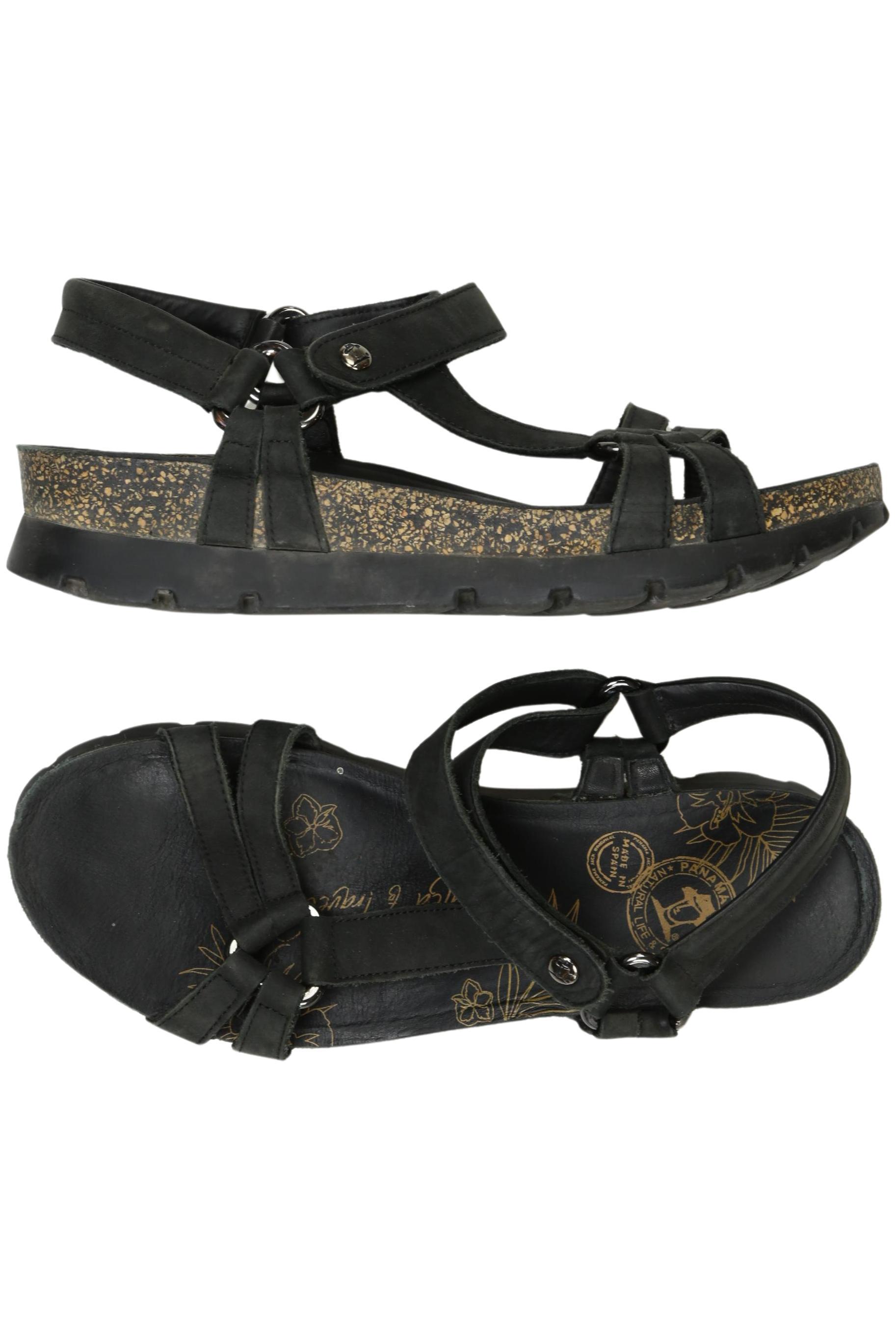 

Panama Jack Damen Sandale, schwarz, Gr. 39
