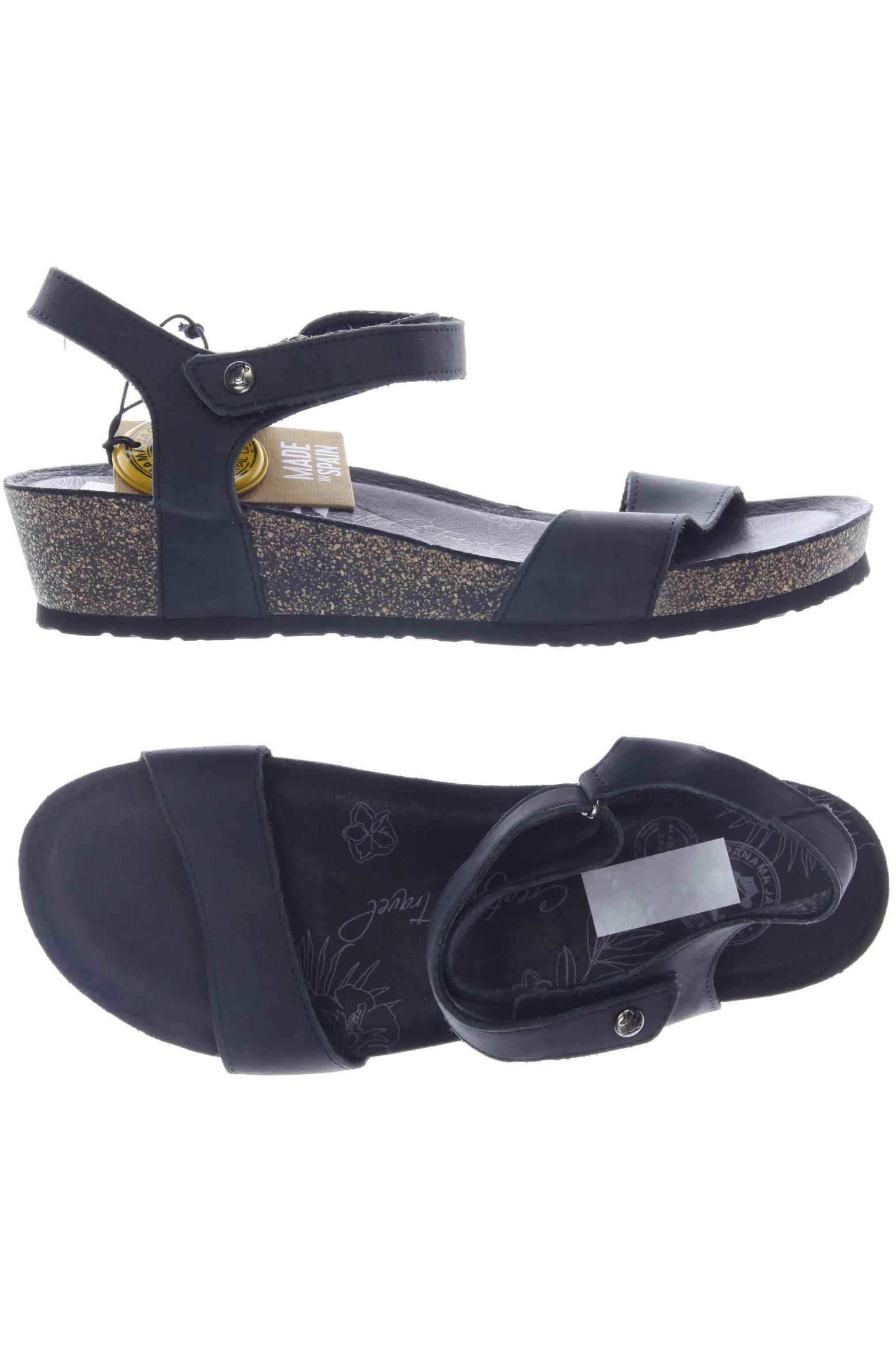 

Panama Jack Damen Sandale, schwarz, Gr. 42