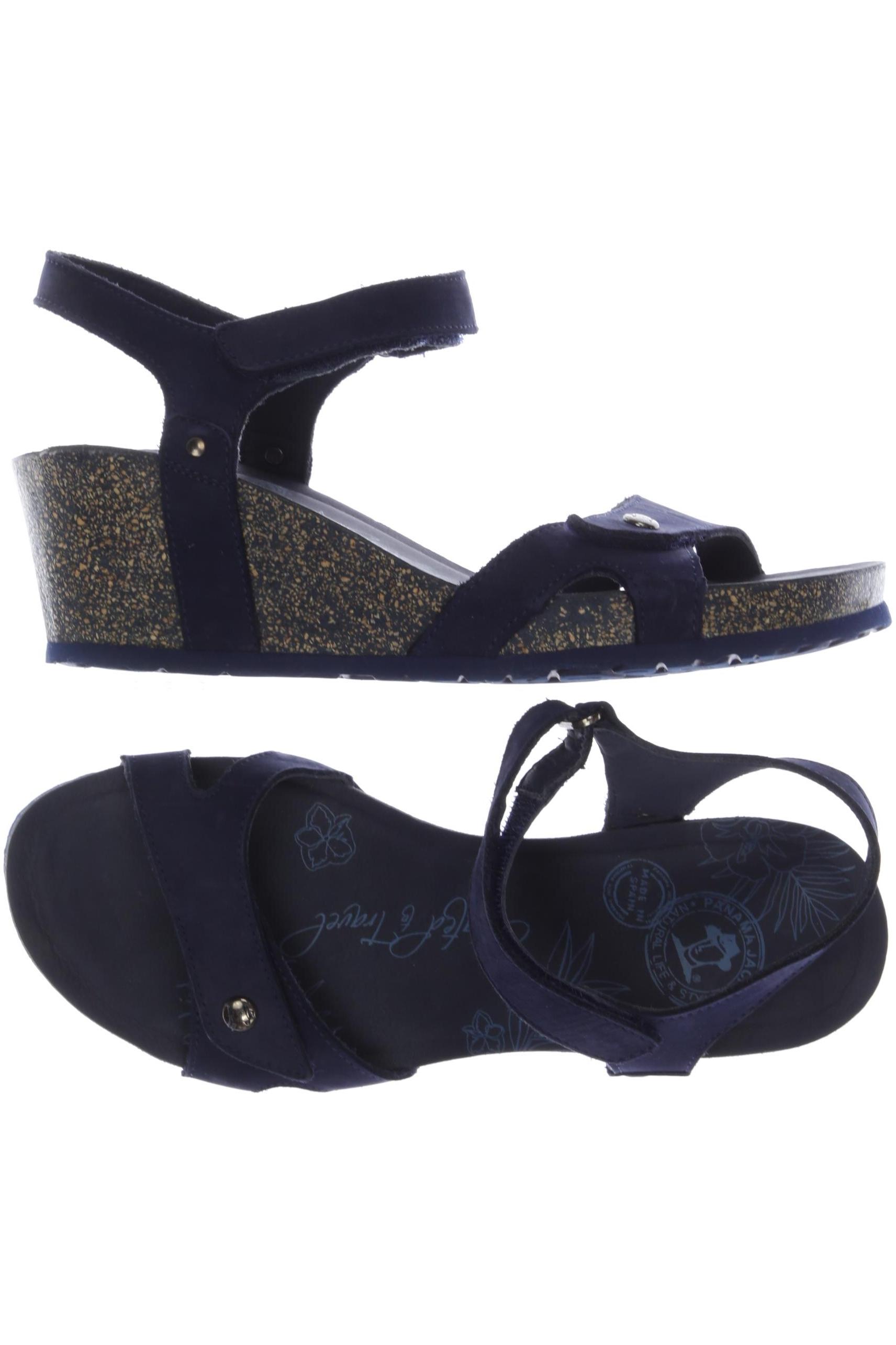 

Panama Jack Damen Sandale, marineblau, Gr. 38