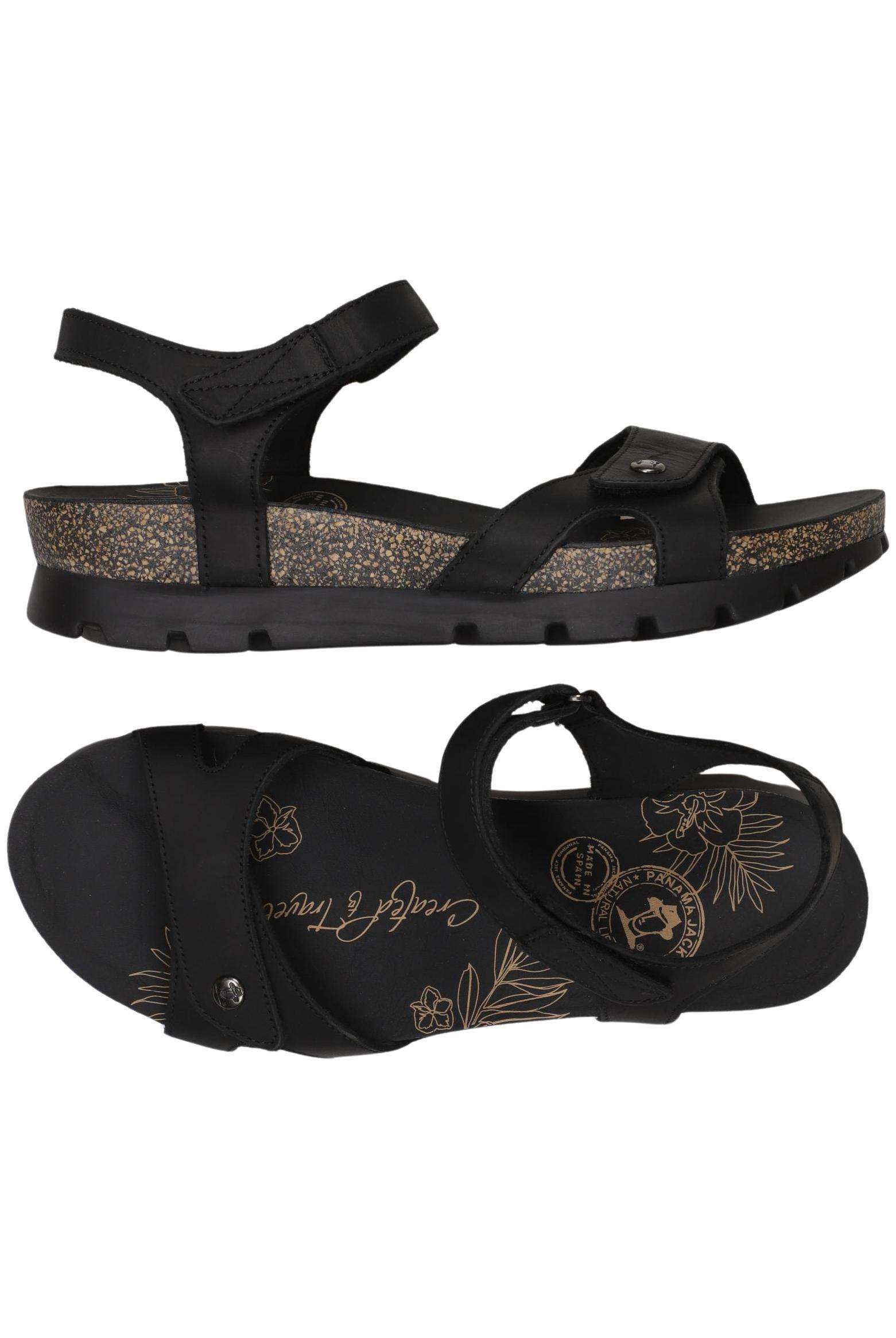 

Panama Jack Damen Sandale, schwarz, Gr. 37