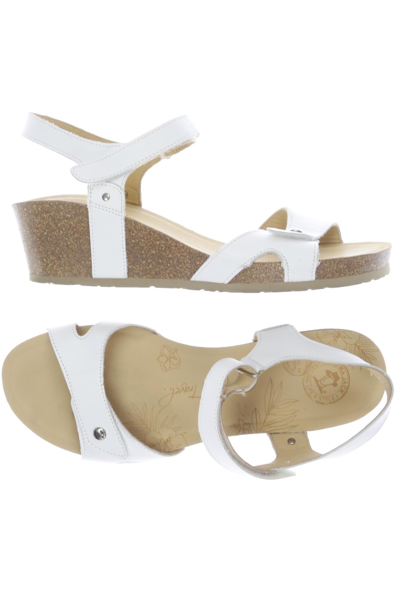 

Panama Jack Damen Sandale, weiß, Gr. 42