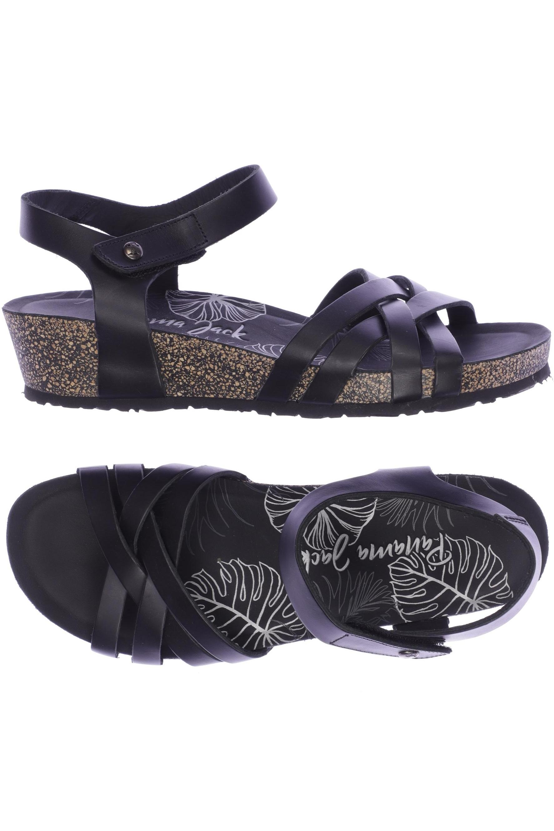 

Panama Jack Damen Sandale, schwarz, Gr. 41