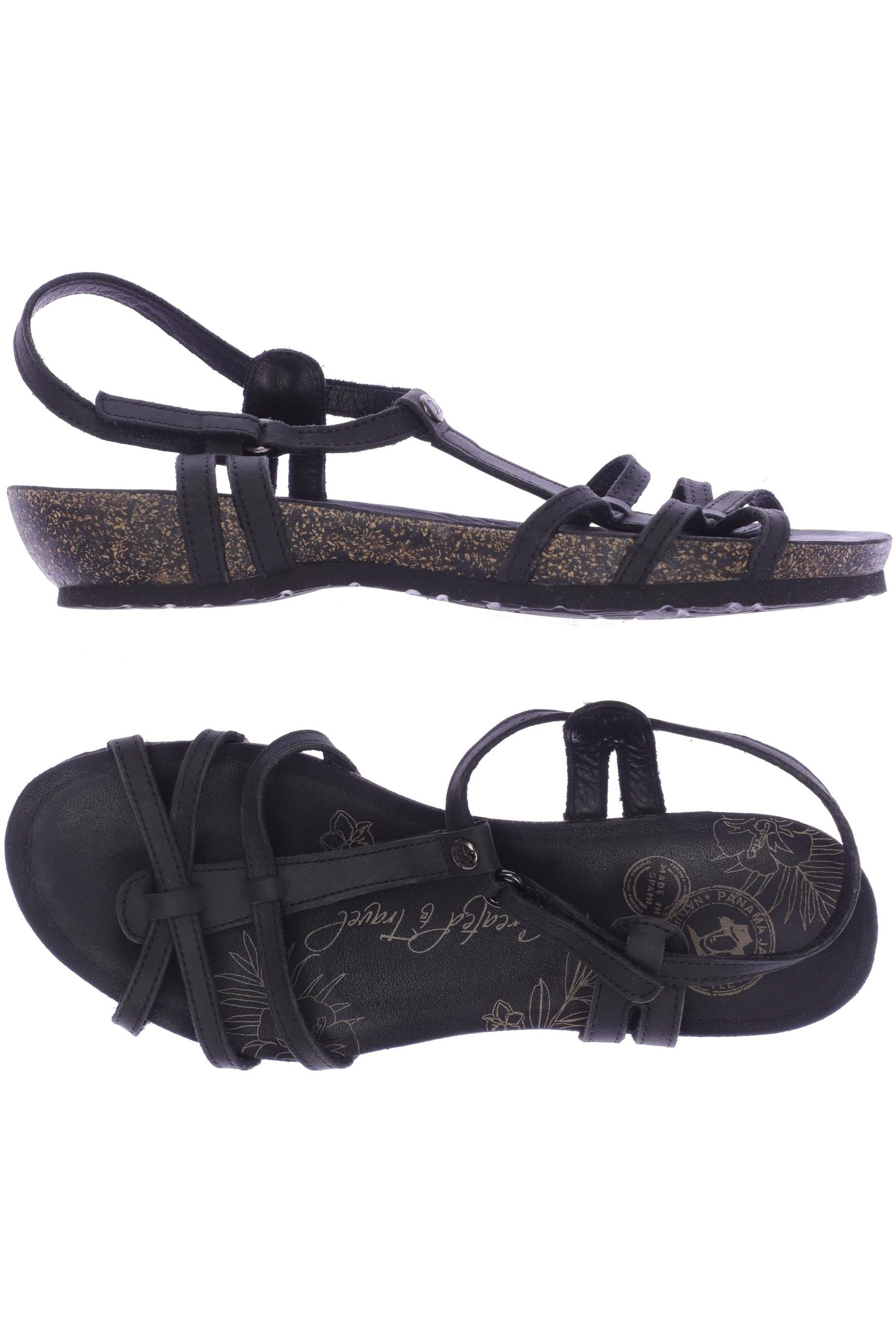 

Panama Jack Damen Sandale, schwarz, Gr. 39