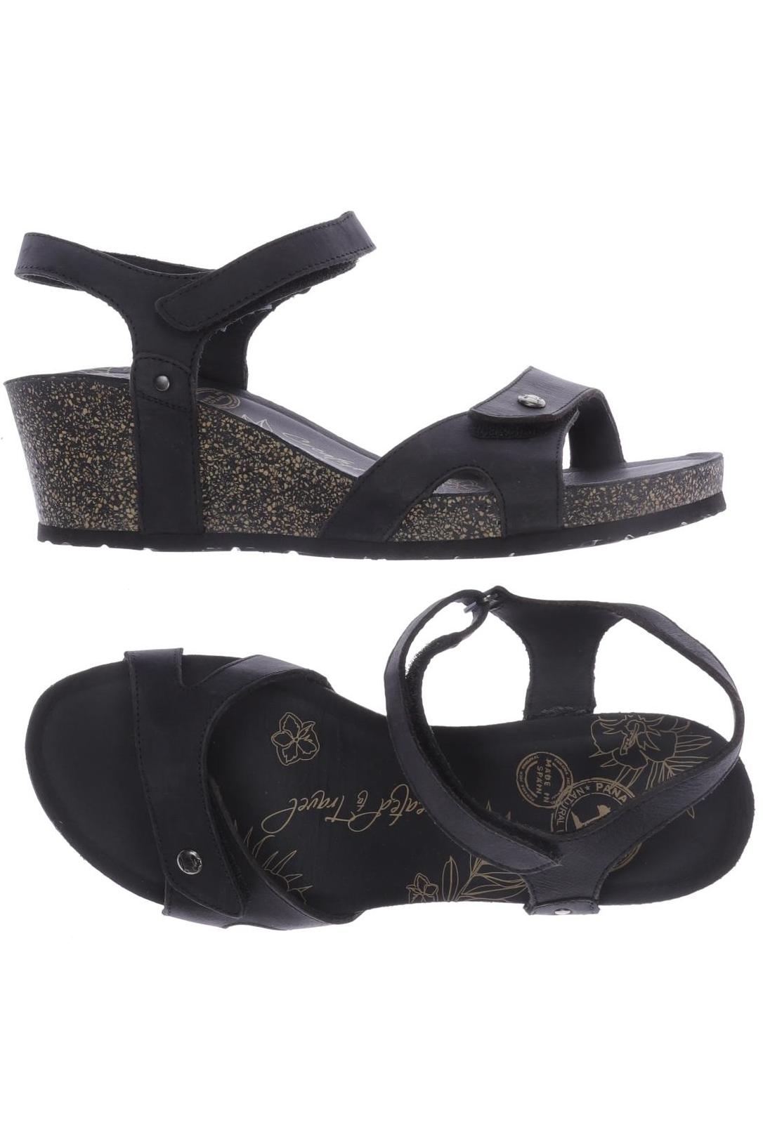 

Panama Jack Damen Sandale, schwarz, Gr. 40