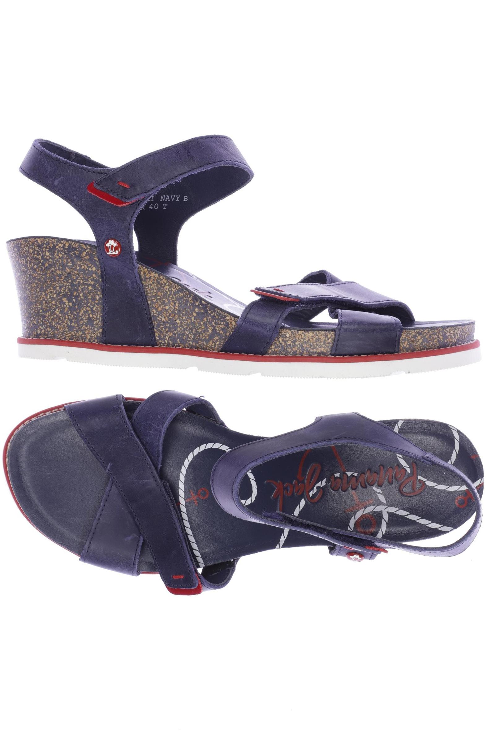 

Panama Jack Damen Sandale, blau, Gr. 40