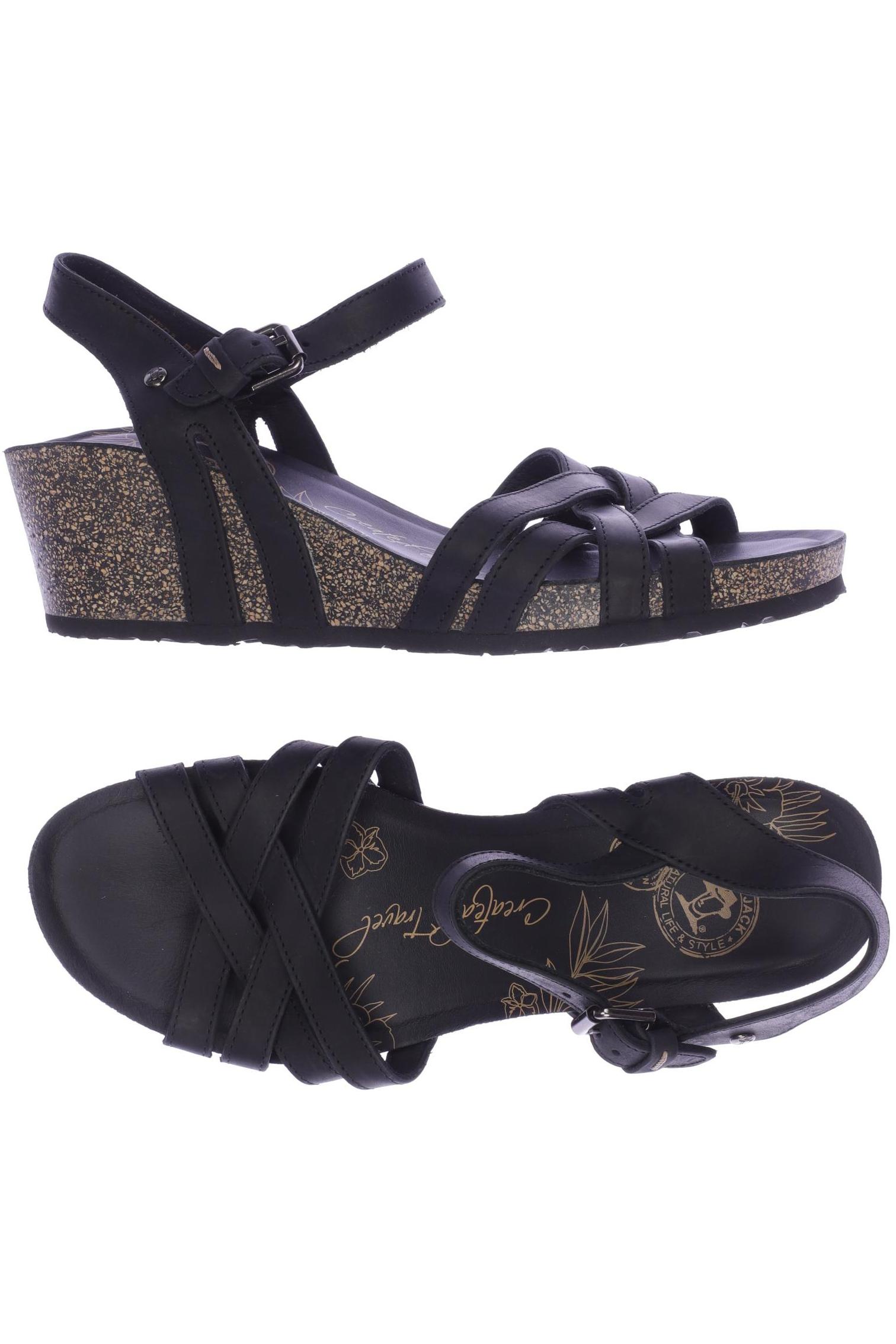 

Panama Jack Damen Sandale, schwarz, Gr. 41