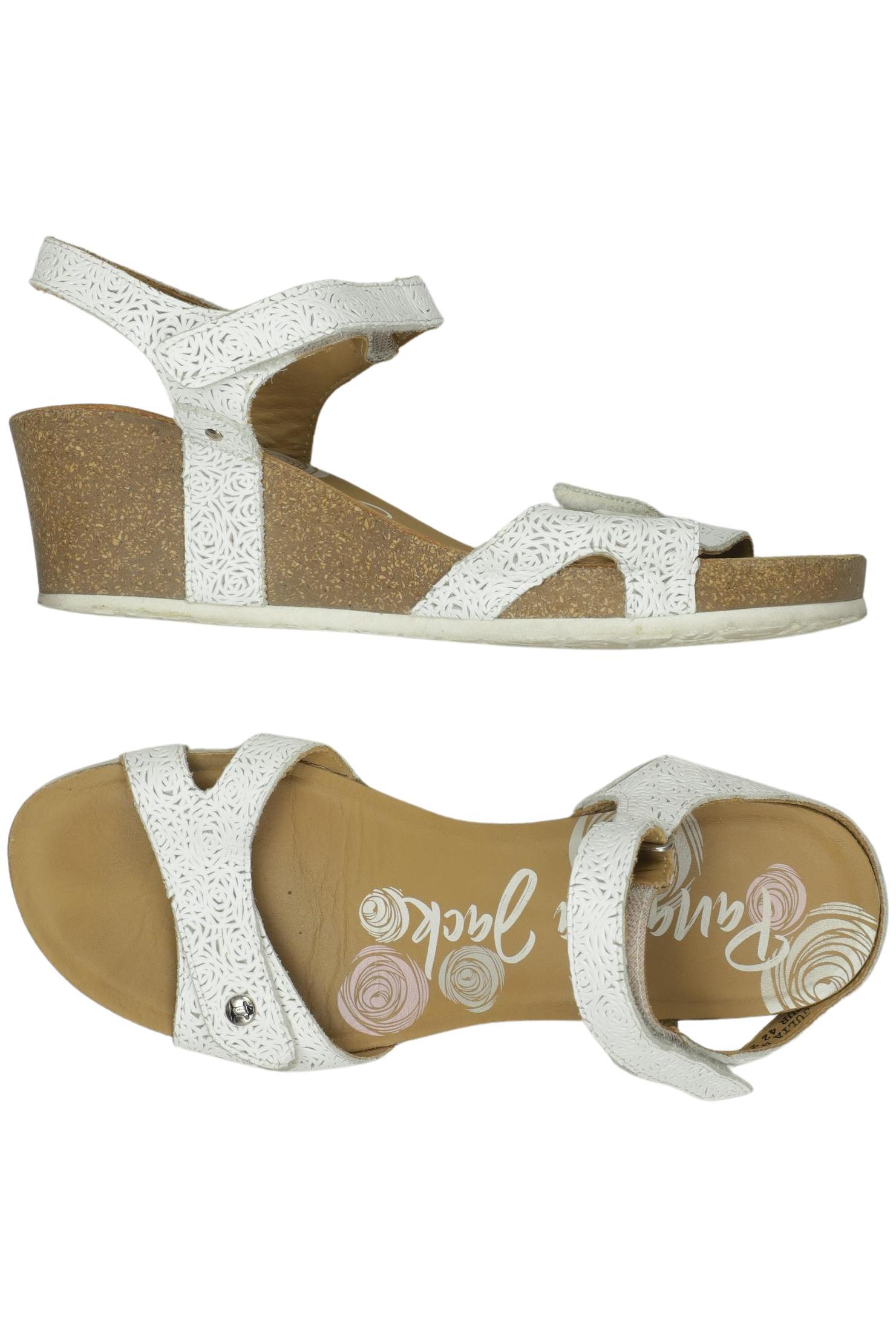 

Panama Jack Damen Sandale, weiß, Gr. 42