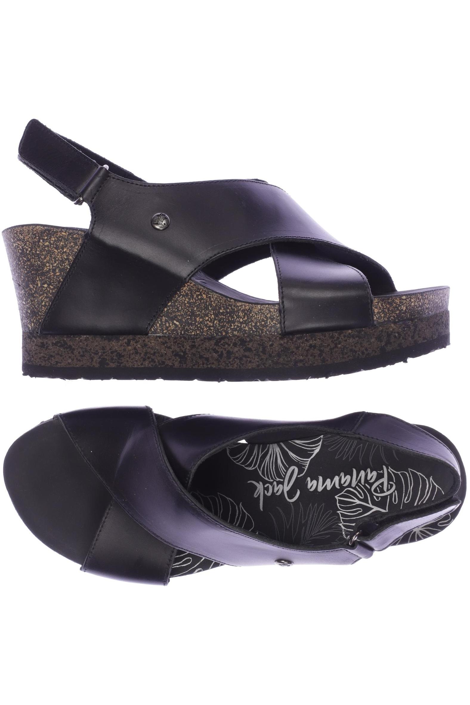 

Panama Jack Damen Sandale, schwarz, Gr. 37
