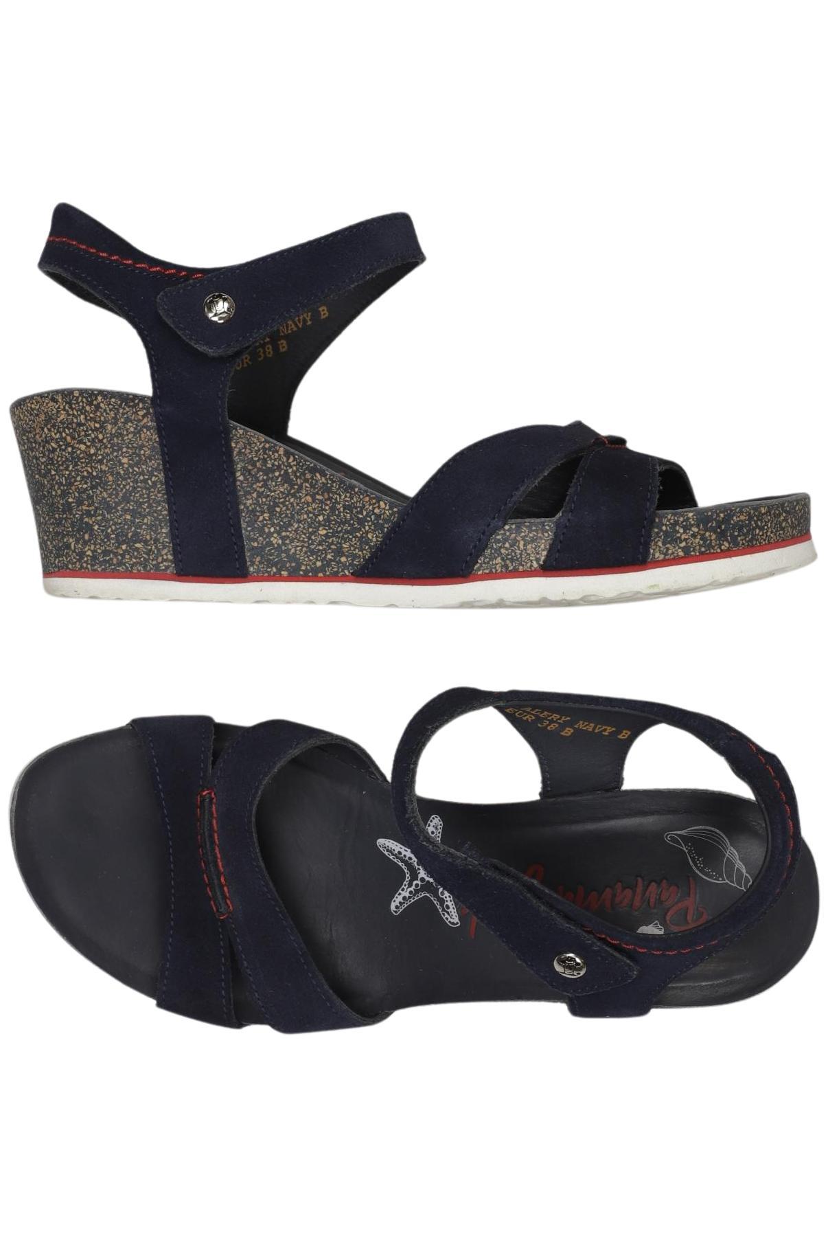 

Panama Jack Damen Sandale, marineblau, Gr. 38