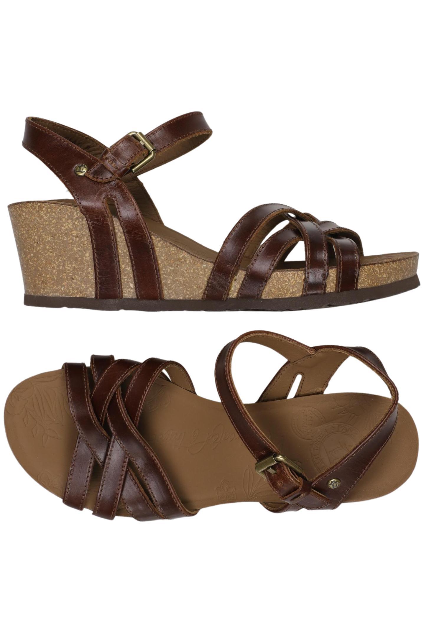 

Panama Jack Damen Sandale, braun, Gr. 38