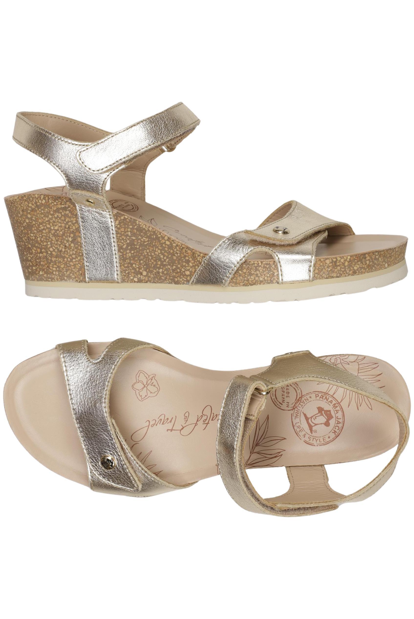 

Panama Jack Damen Sandale, gold, Gr. 38