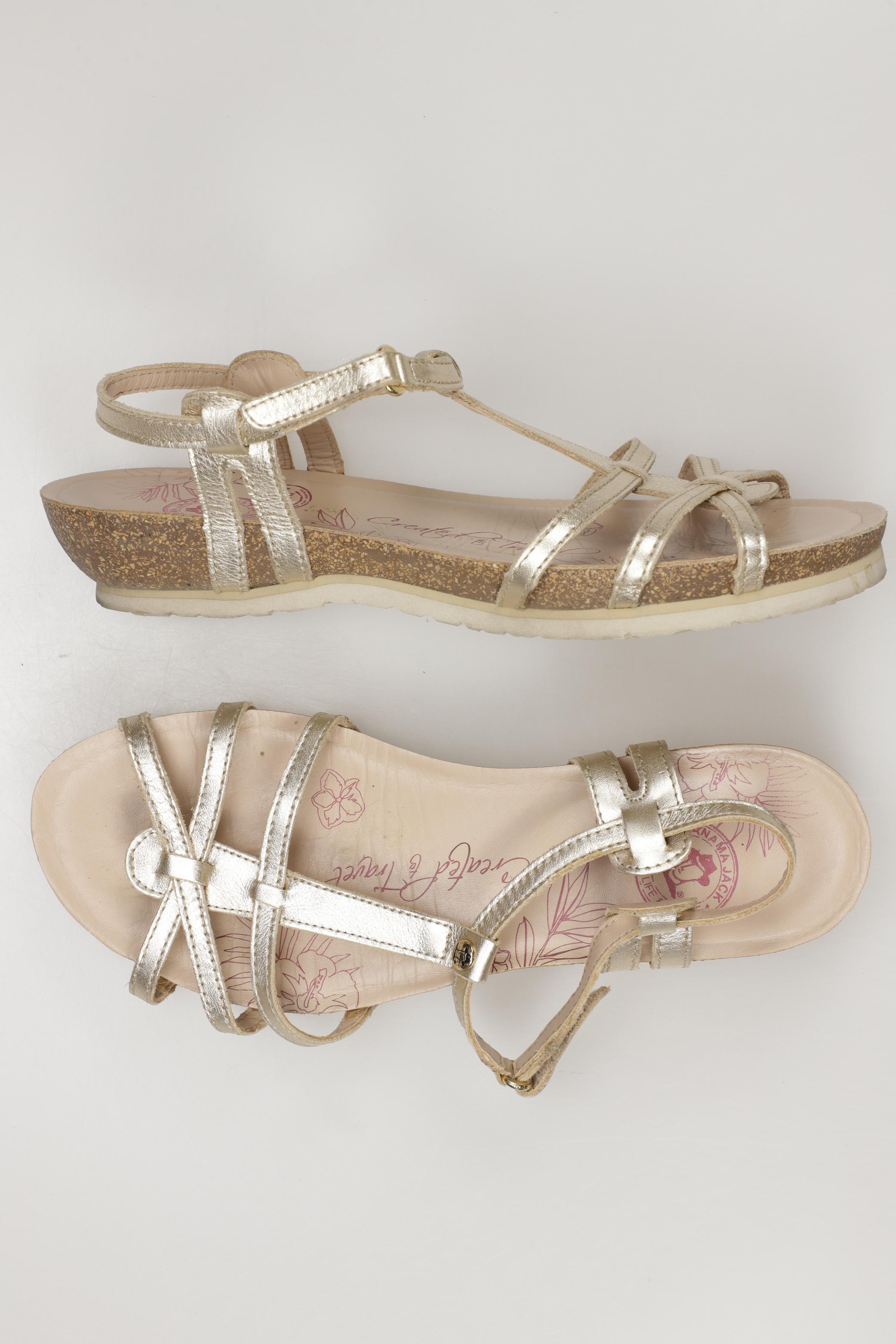 

Panama Jack Damen Sandale, gold, Gr. 40