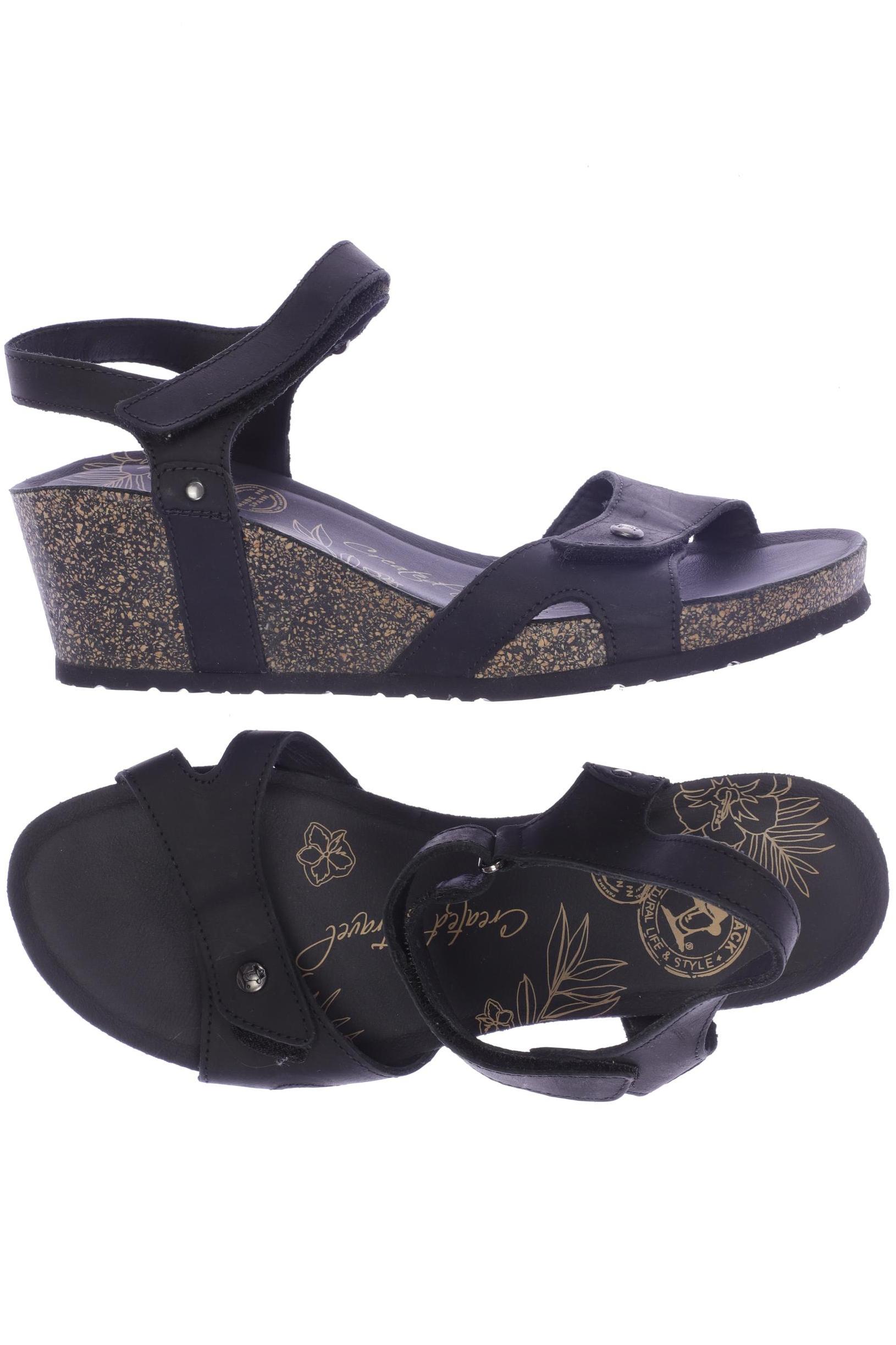 

Panama Jack Damen Sandale, schwarz, Gr. 40