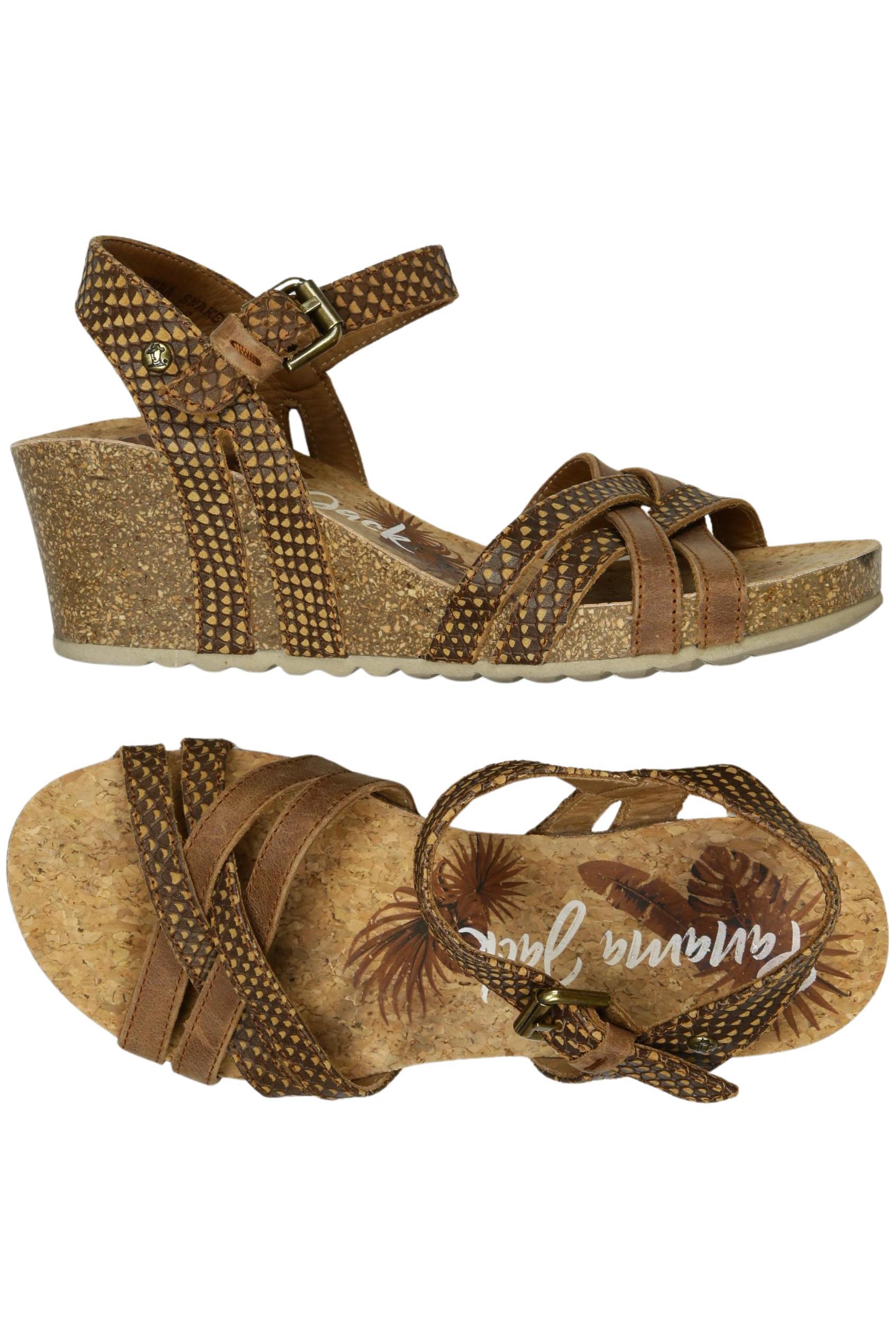 

Panama Jack Damen Sandale, braun, Gr. 36