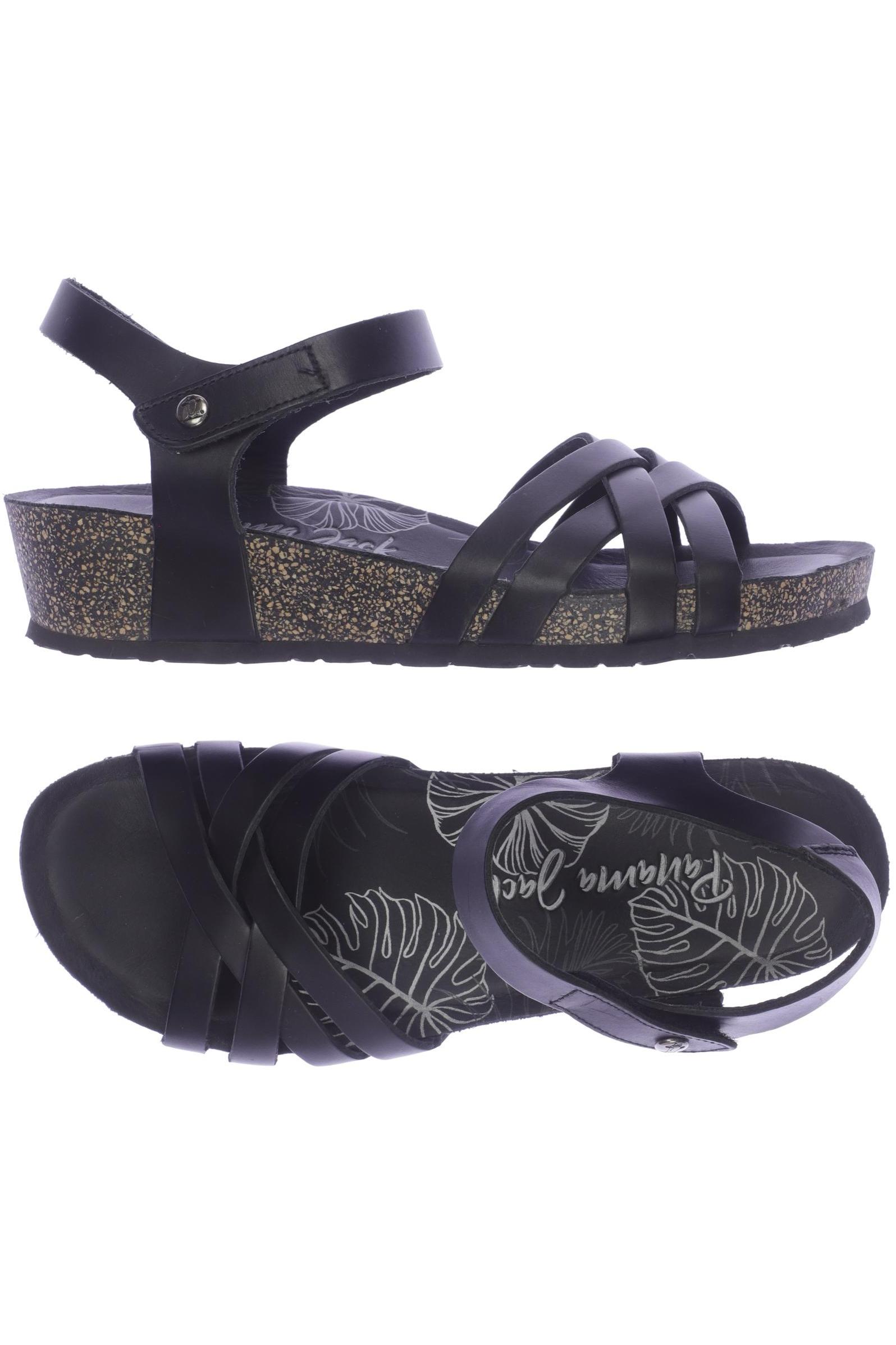 

Panama Jack Damen Sandale, schwarz, Gr. 40