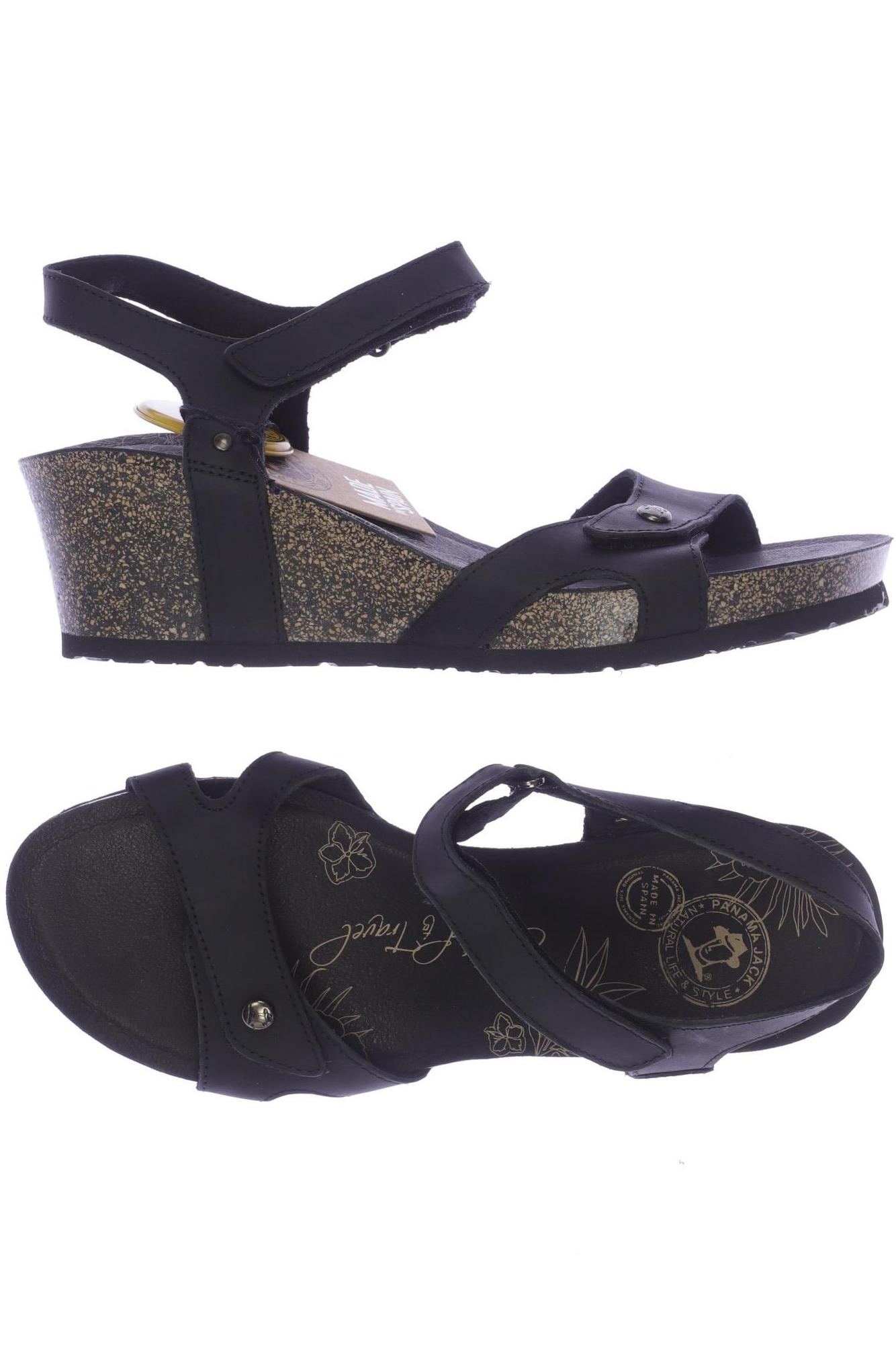 

Panama Jack Damen Sandale, schwarz, Gr. 39