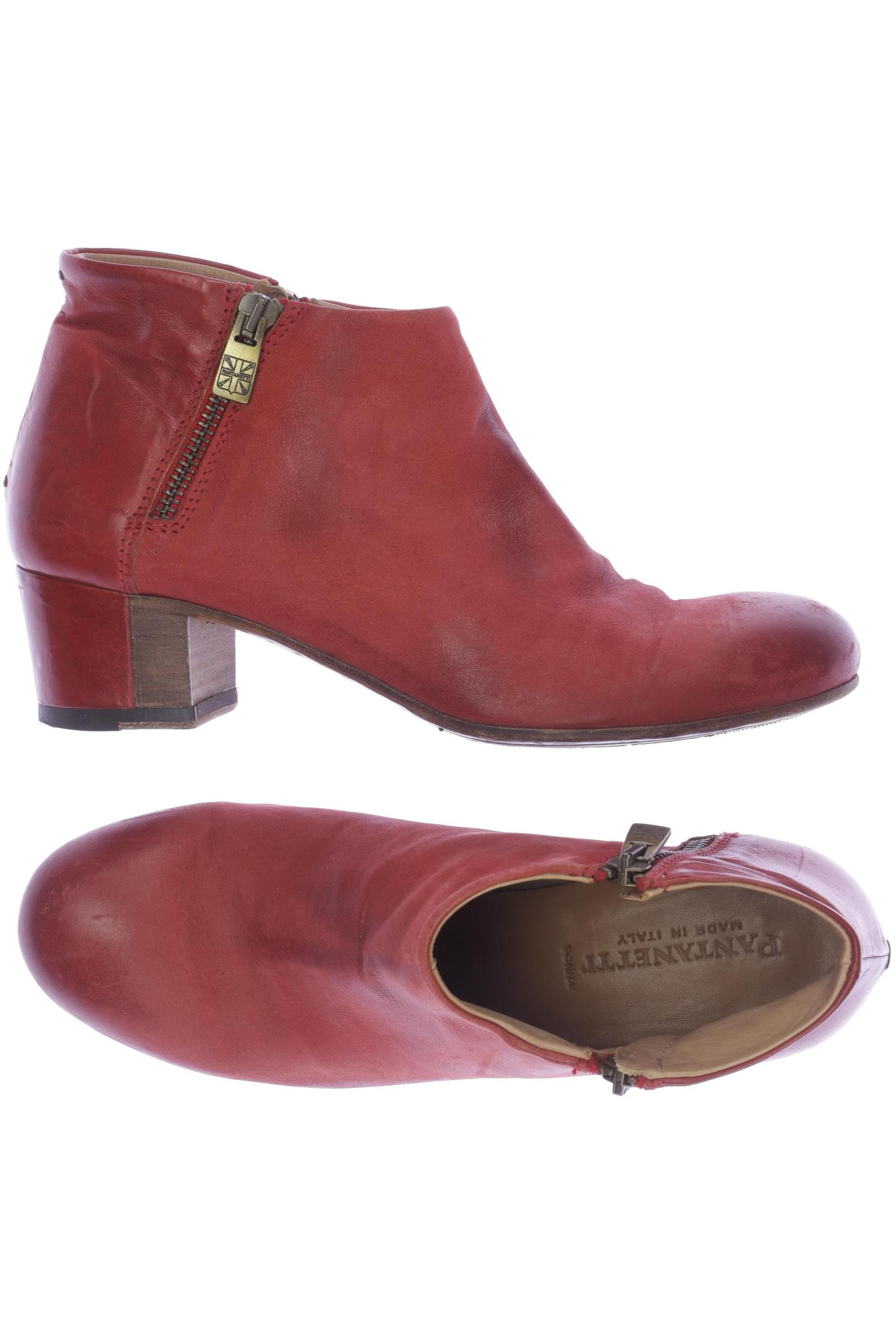 

Pantanetti Damen Stiefelette, rot, Gr. 37