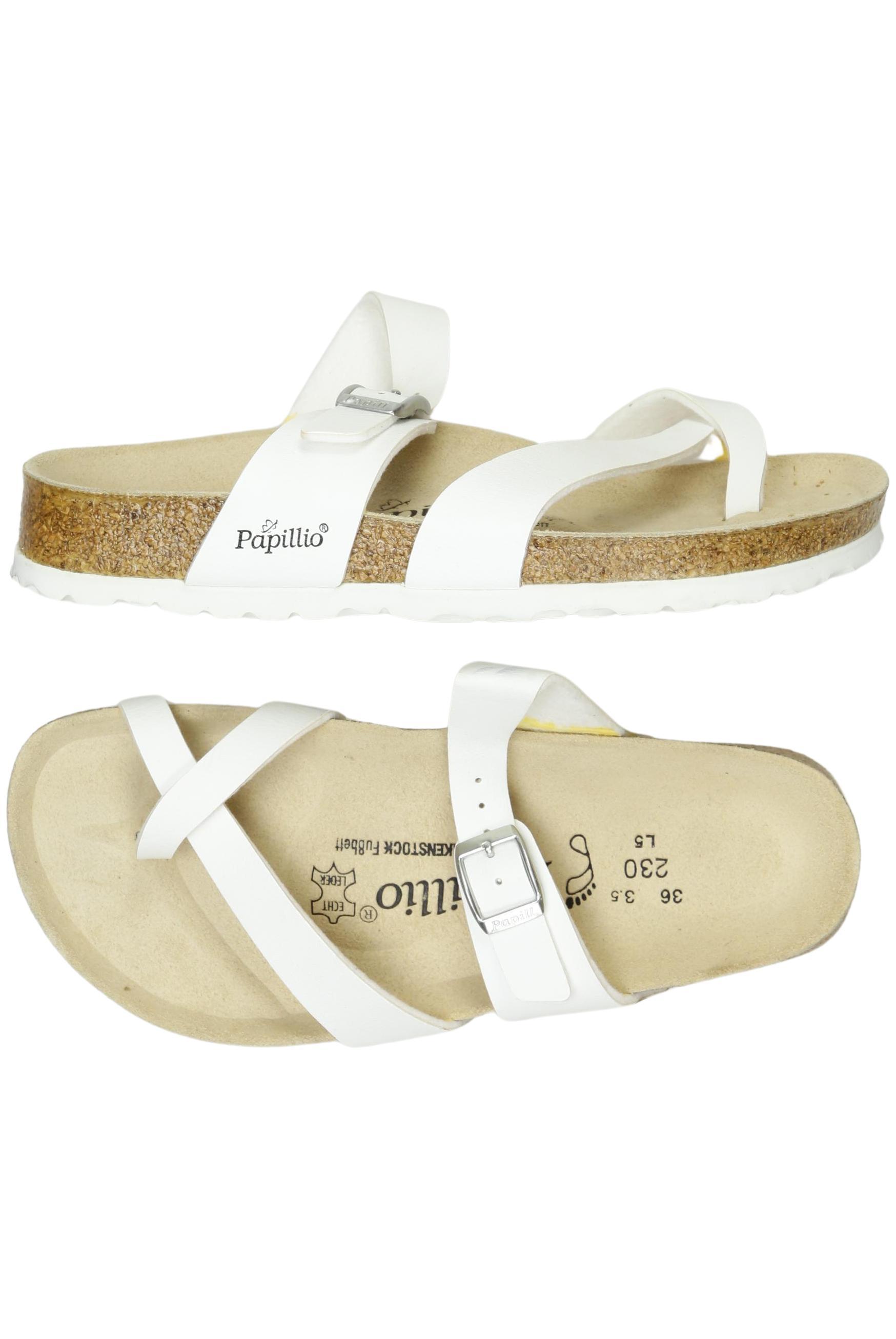 

Papillio by Birkenstock Damen Sandale, weiß, Gr. 36