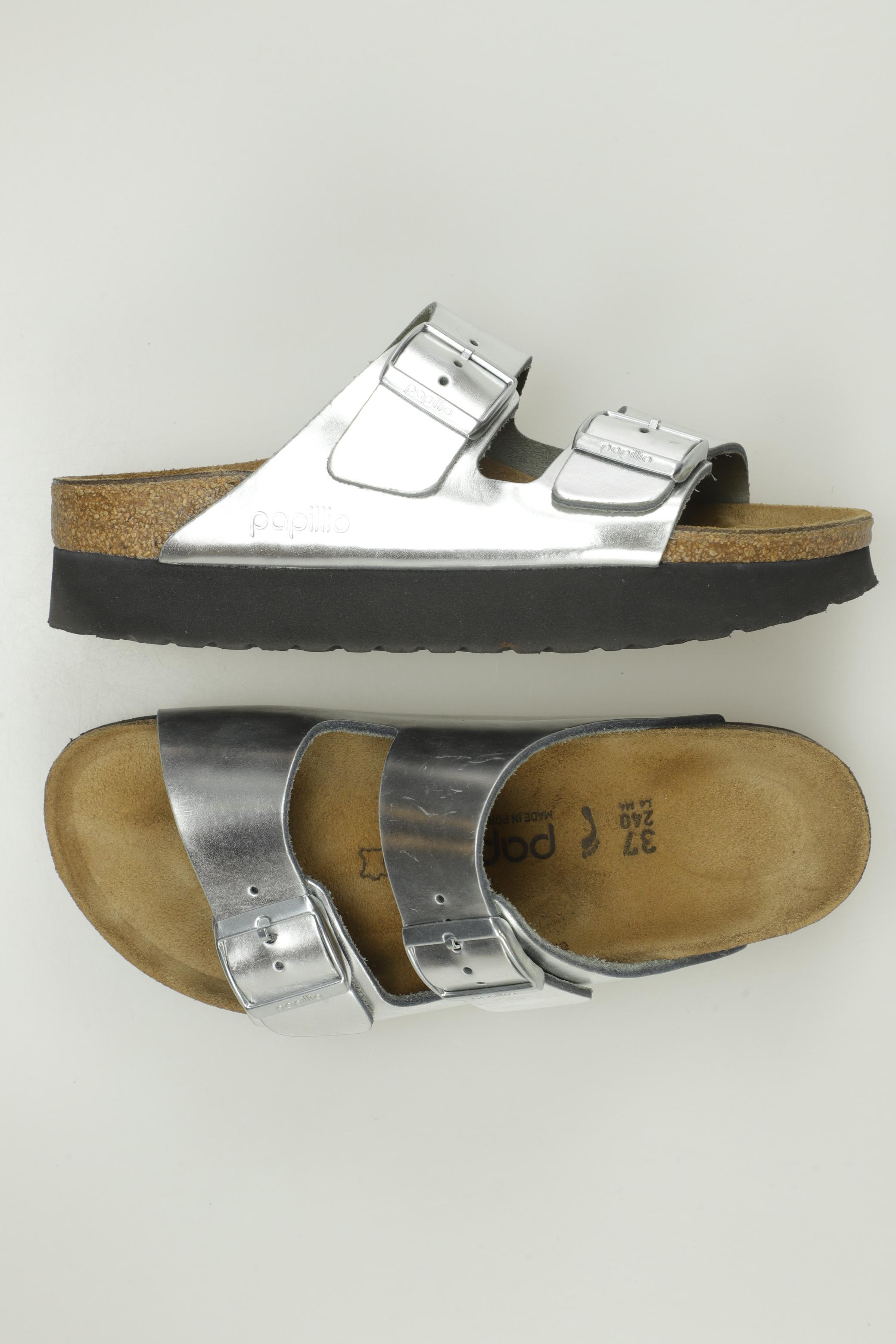 

Papillio by Birkenstock Damen Sandale, silber, Gr. 37