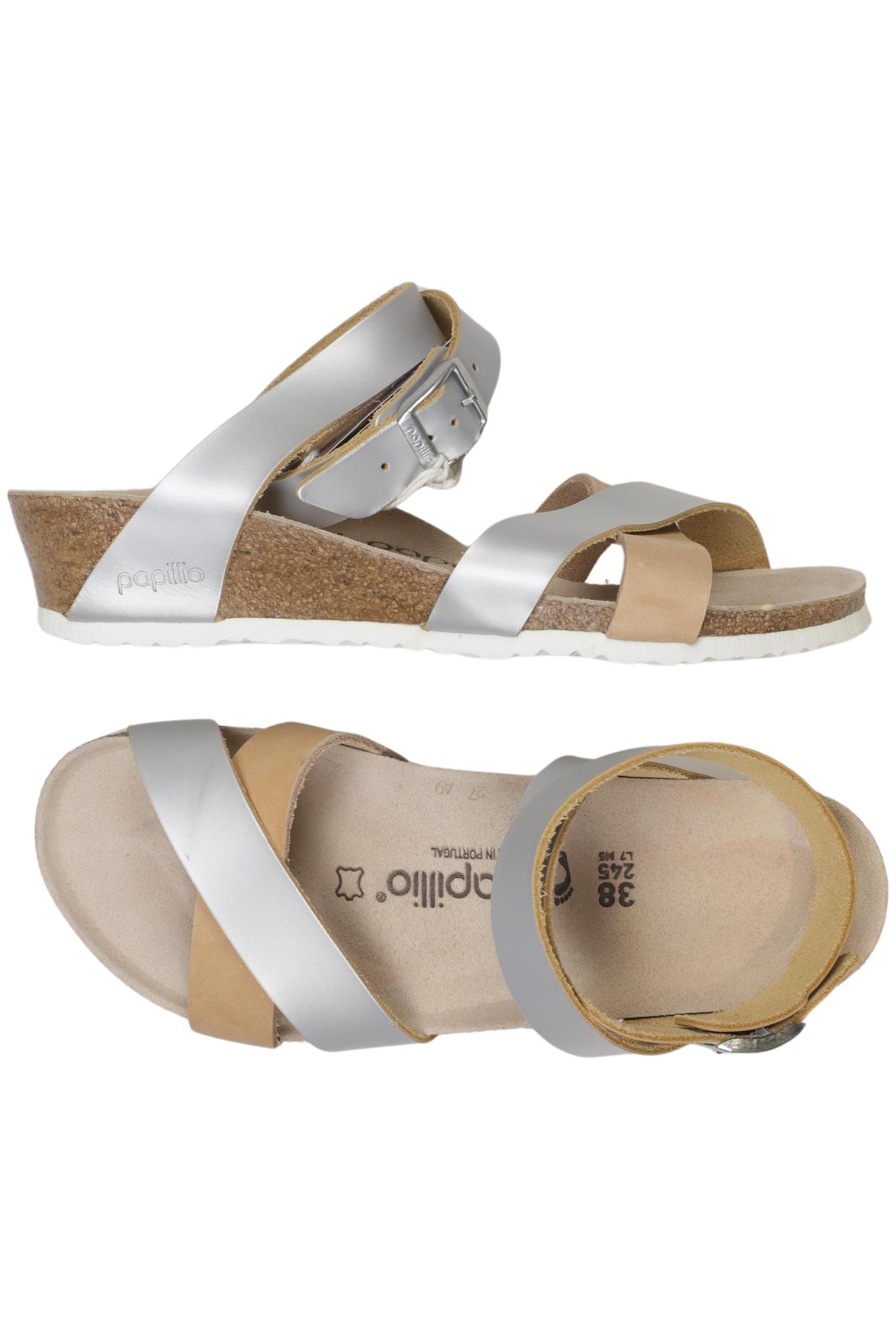 

Papillio by Birkenstock Damen Sandale, silber, Gr. 38