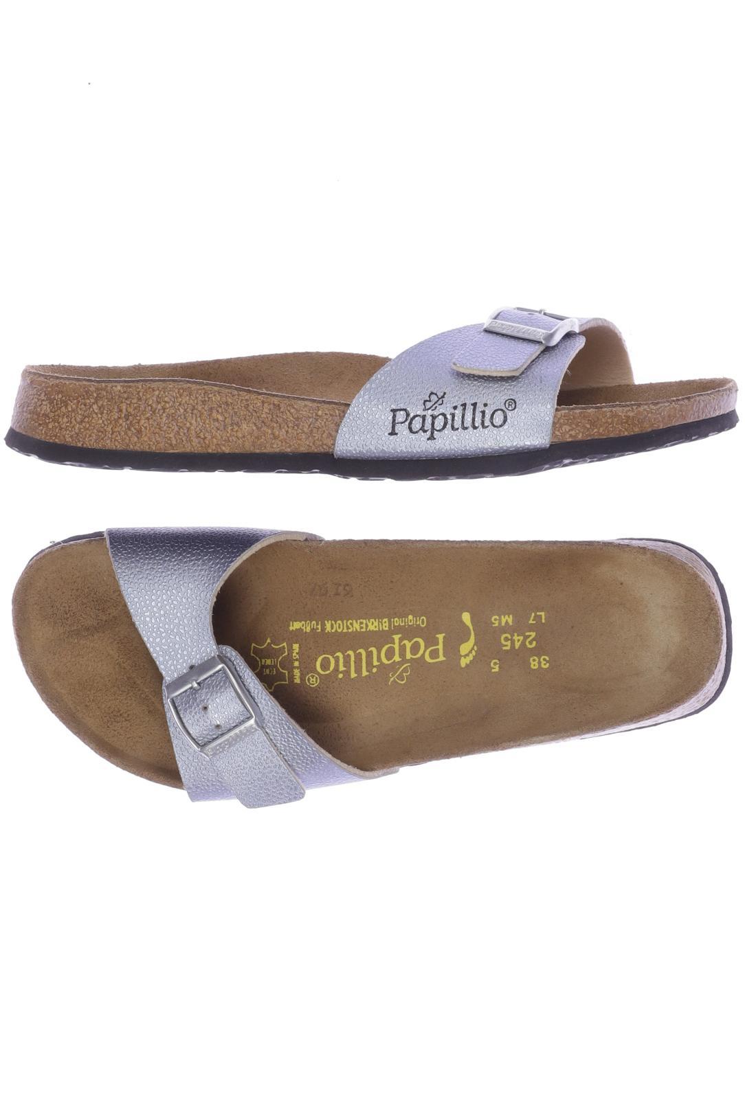 

Papillio by Birkenstock Damen Sandale, silber, Gr. 38