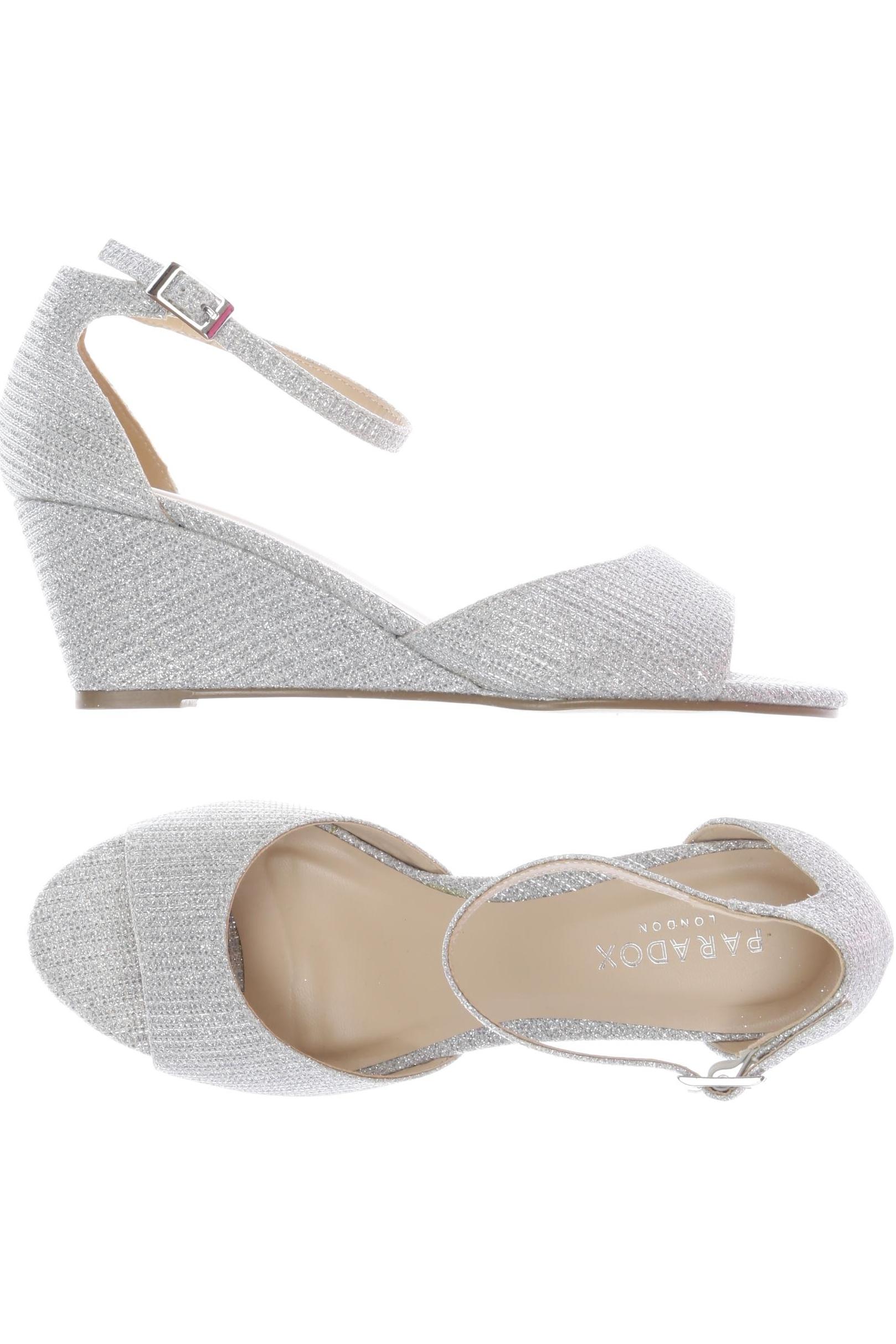 

Paradox London Damen Sandale, silber, Gr. 37