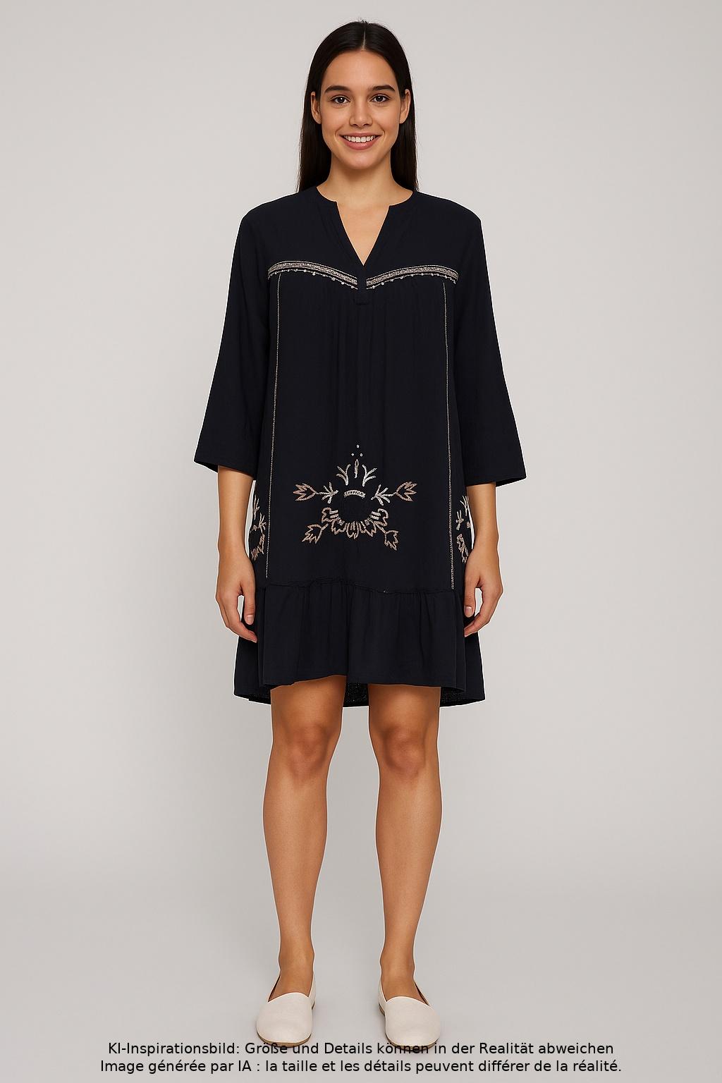 

Part Two Damen Kleid, marineblau, Gr. 38