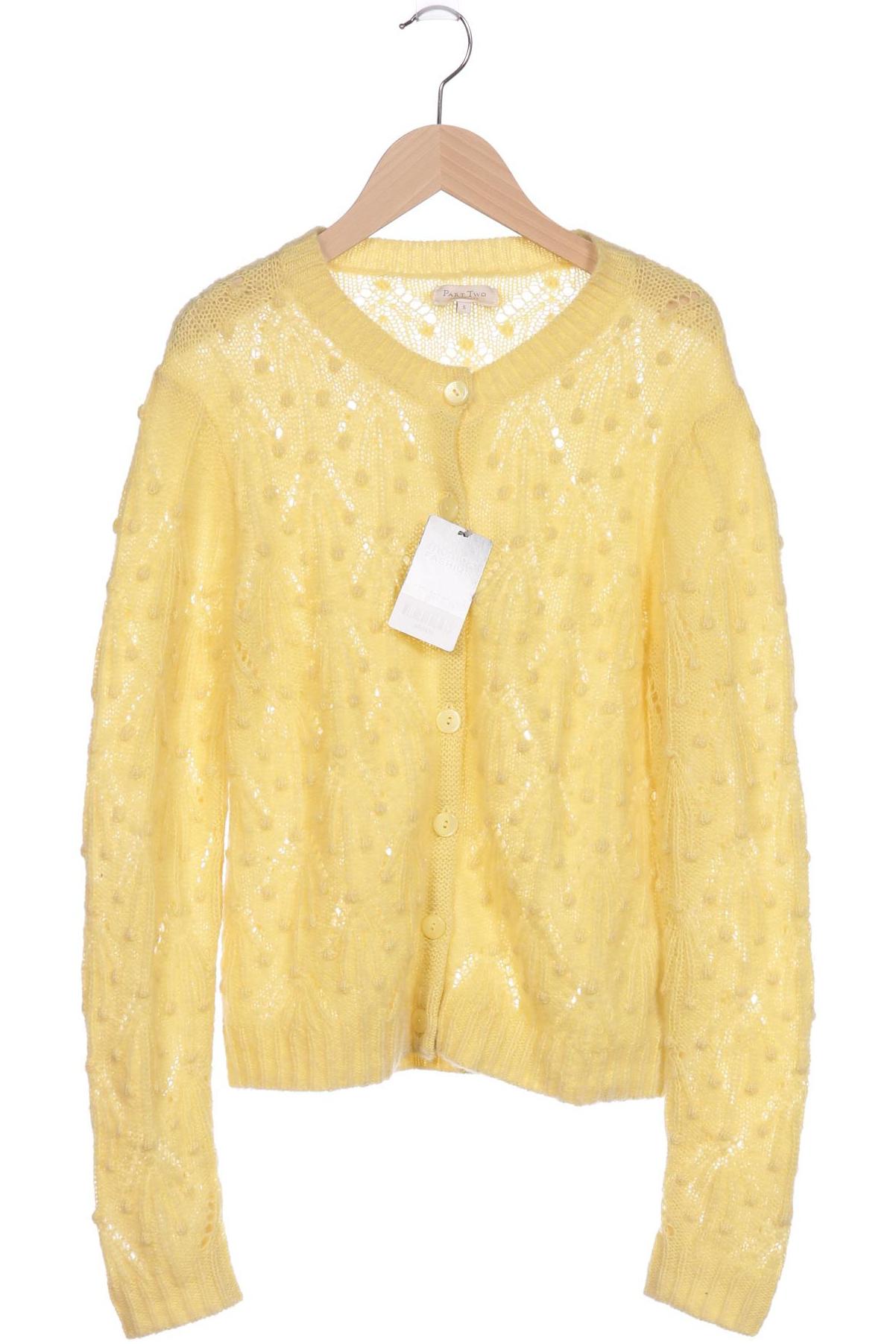 

Part Two Damen Strickjacke, gelb, Gr. 36