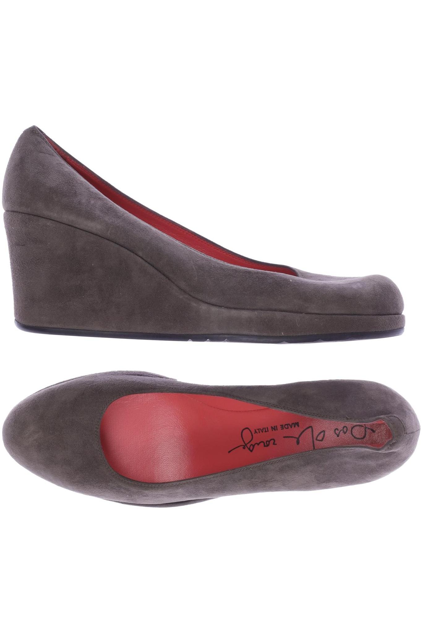 

pas de rouge Damen Pumps, grau, Gr. 41