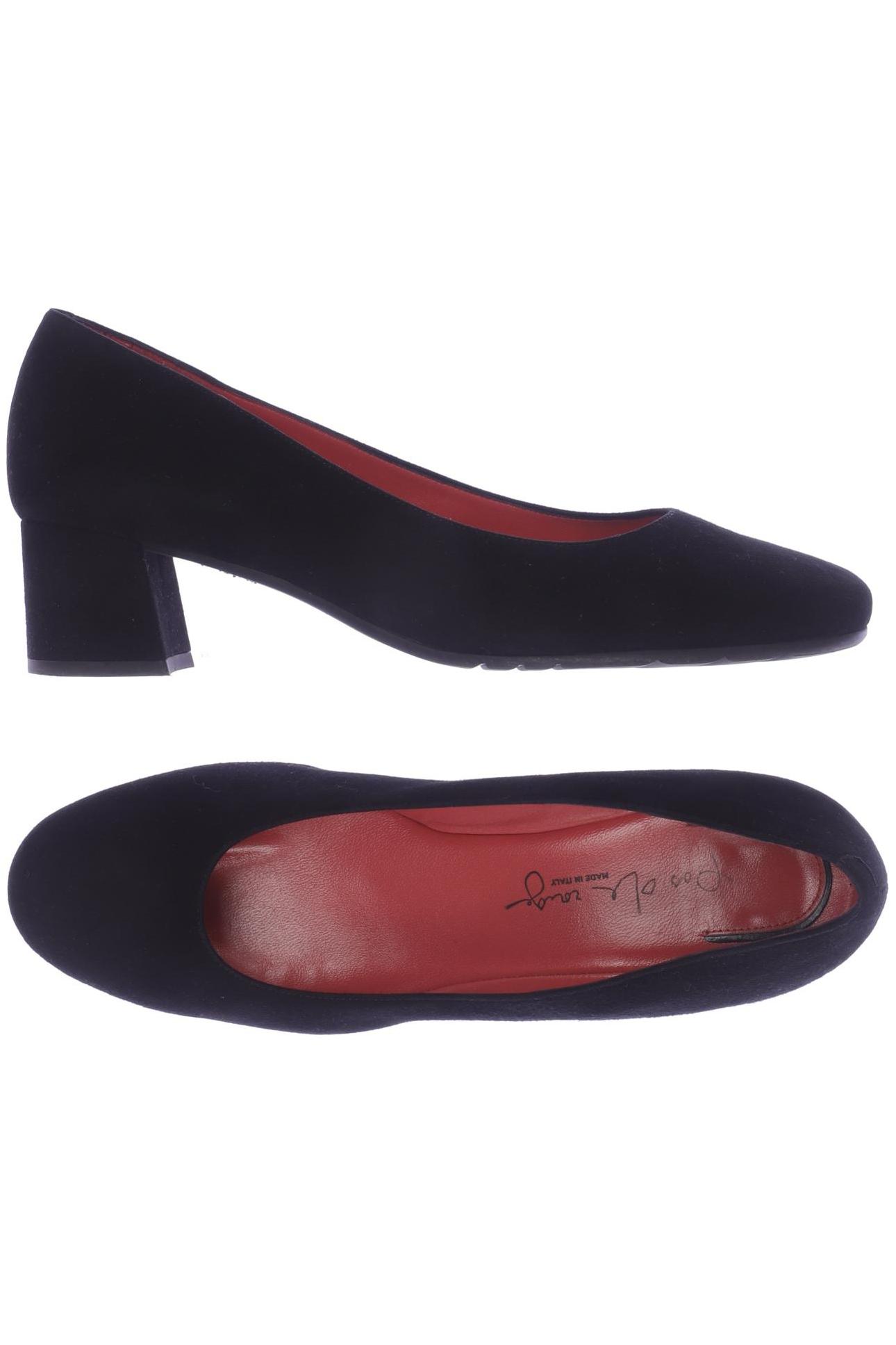 

pas de rouge Damen Pumps, schwarz, Gr. 41.5