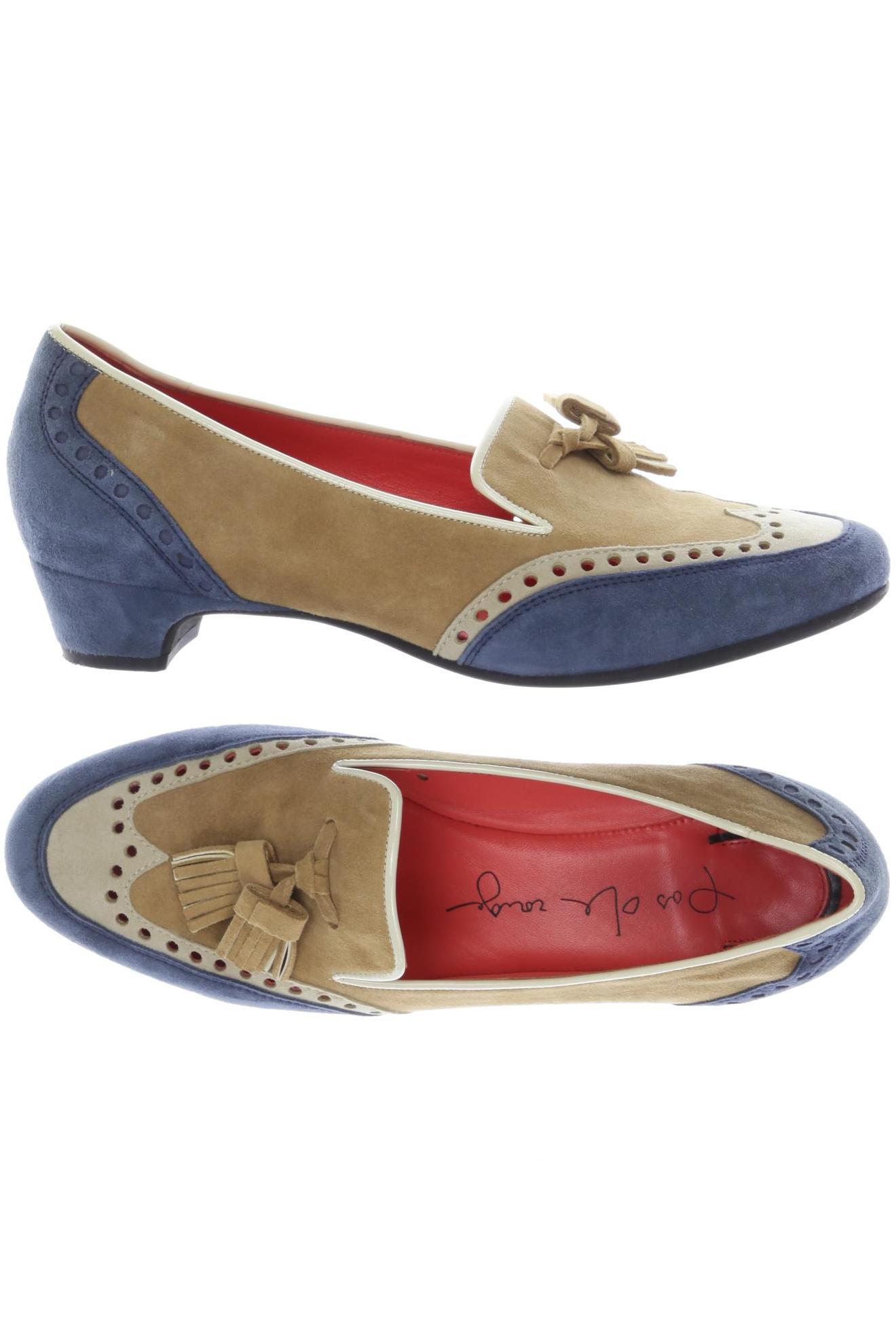 

pas de rouge Damen Pumps, braun, Gr. 39