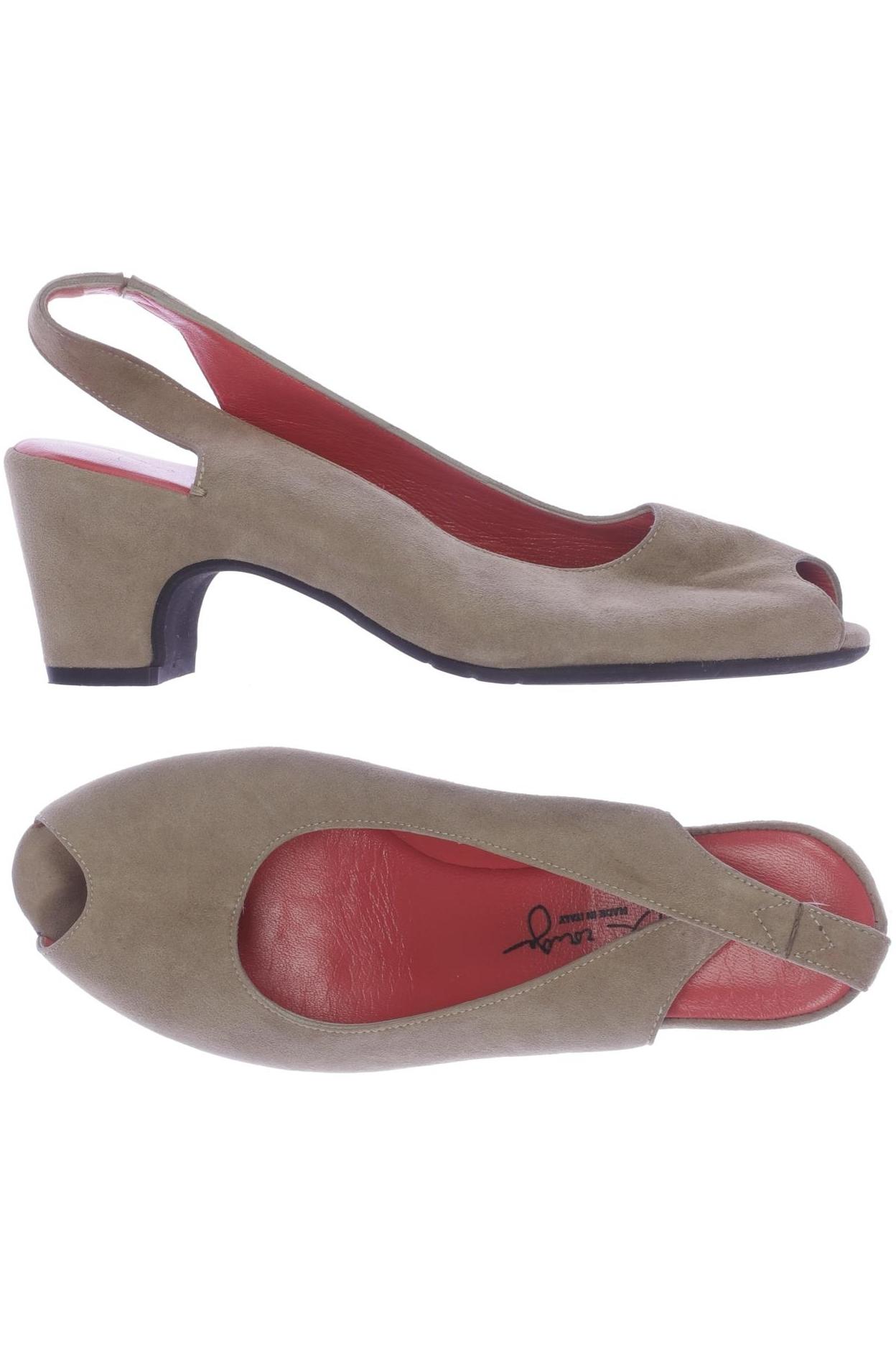 

pas de rouge Damen Pumps, beige, Gr. 36.5