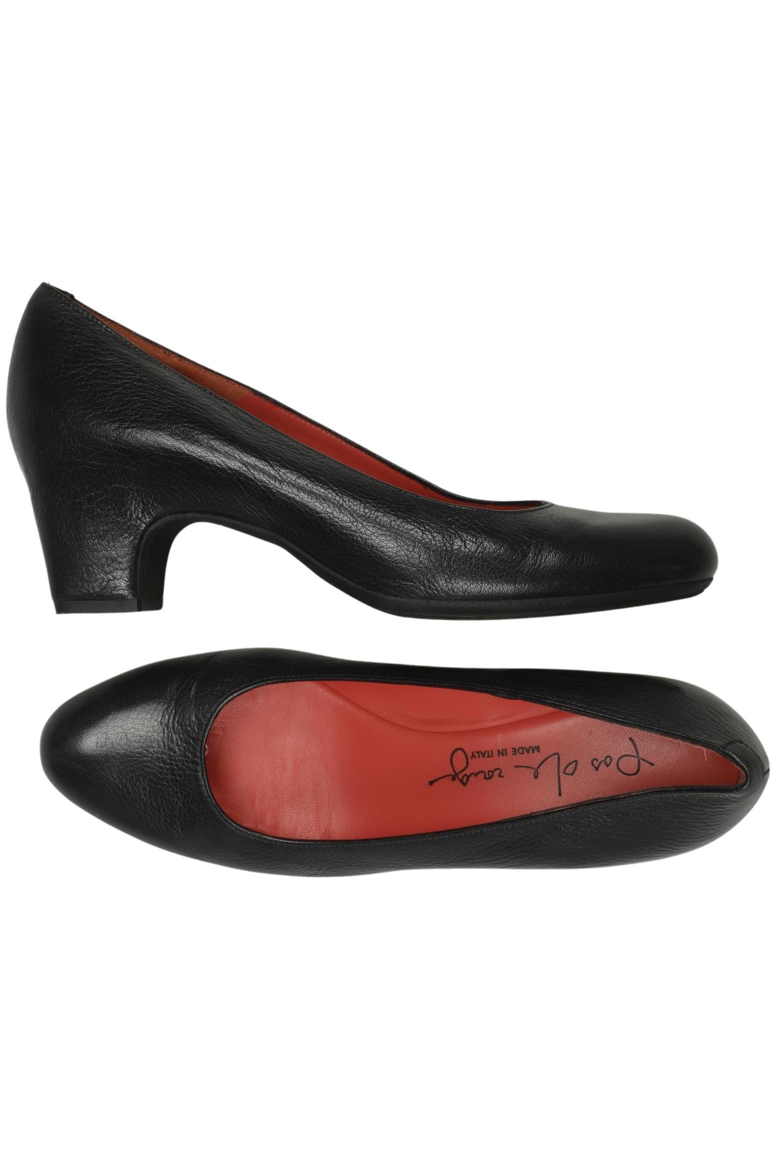 

pas de rouge Damen Pumps, schwarz, Gr. 40