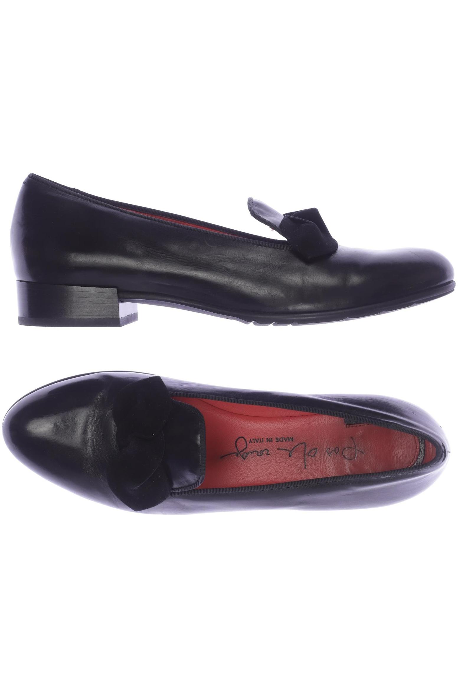 

pas de rouge Damen Halbschuh, schwarz